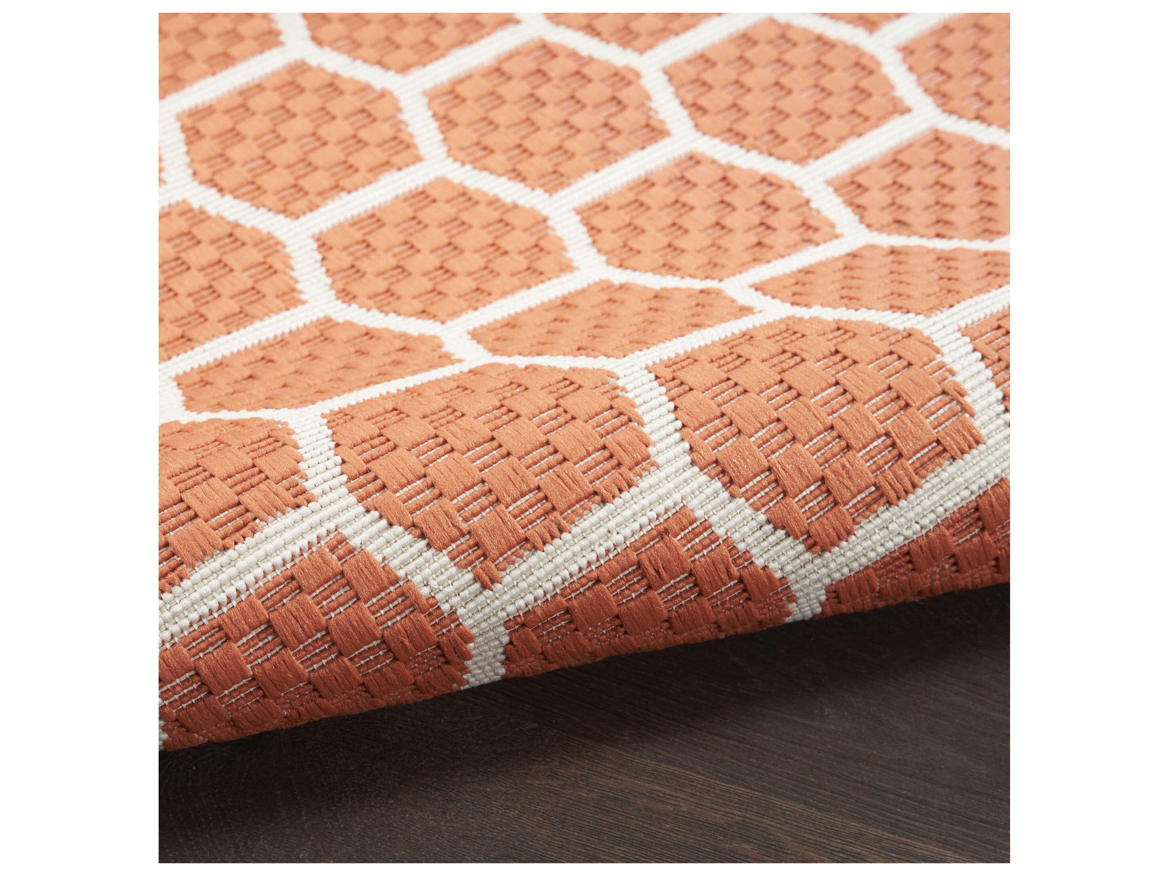 Nourison Twist Reversible Geometric Area Rug