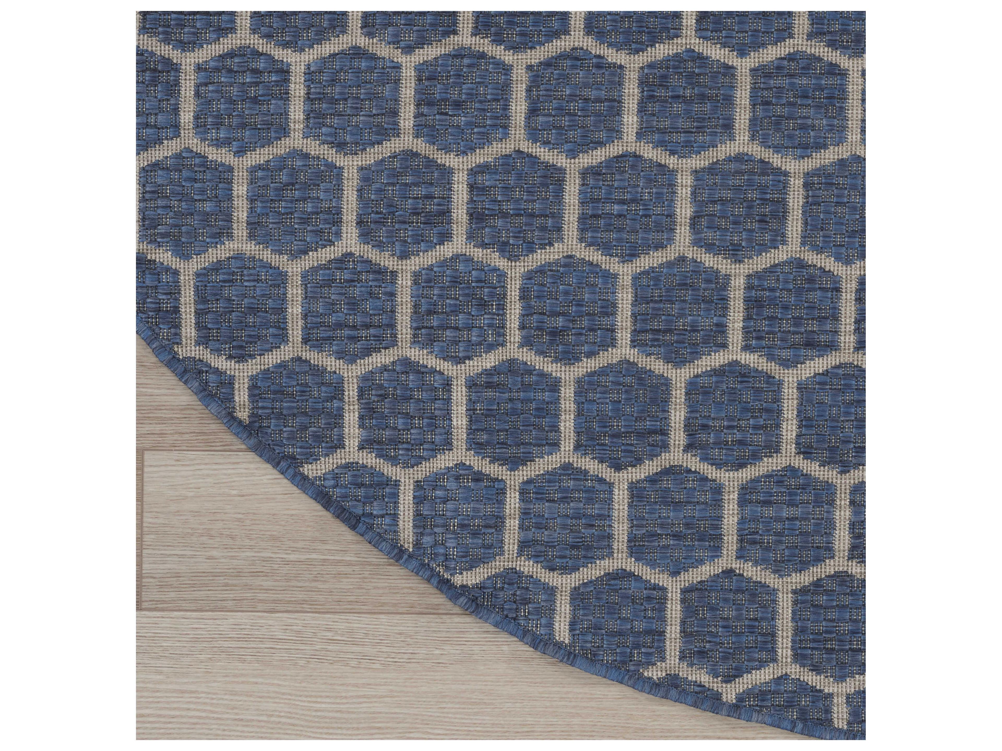 Nourison Twist Reversible Geometric Area Rug