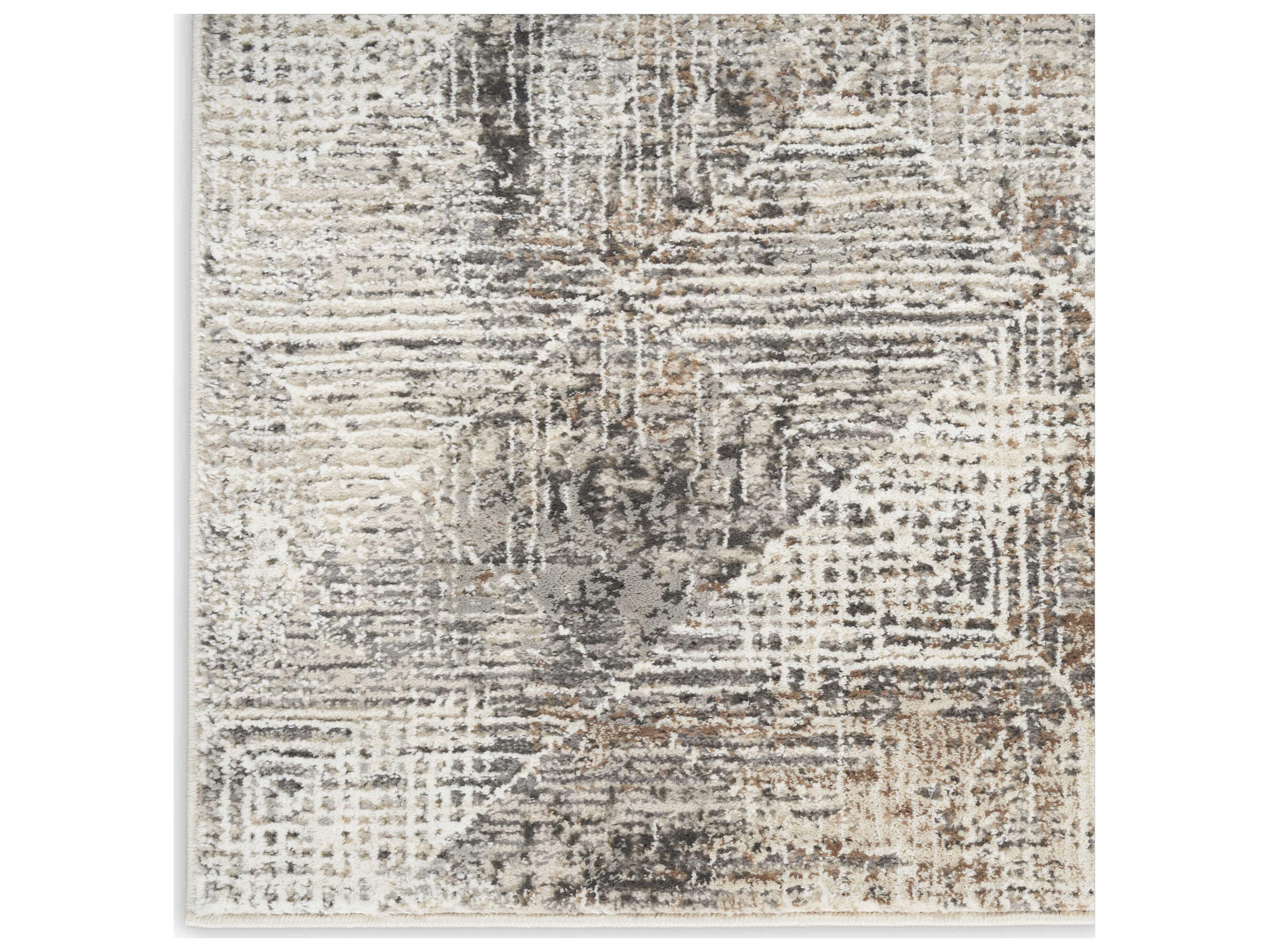 Nourison Sustainable Trends Abstract Runner Area Rug
