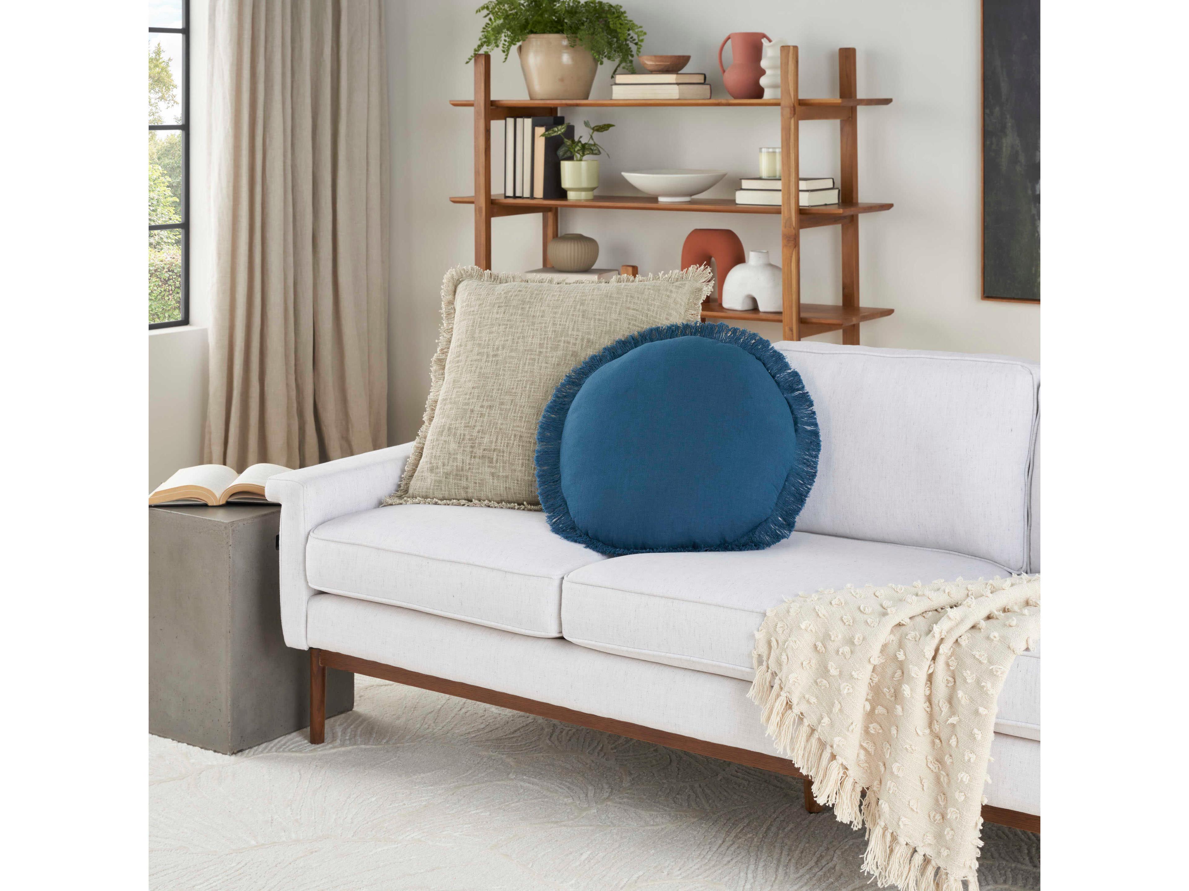 Nourison Mina Victory Sofia Round Pillow