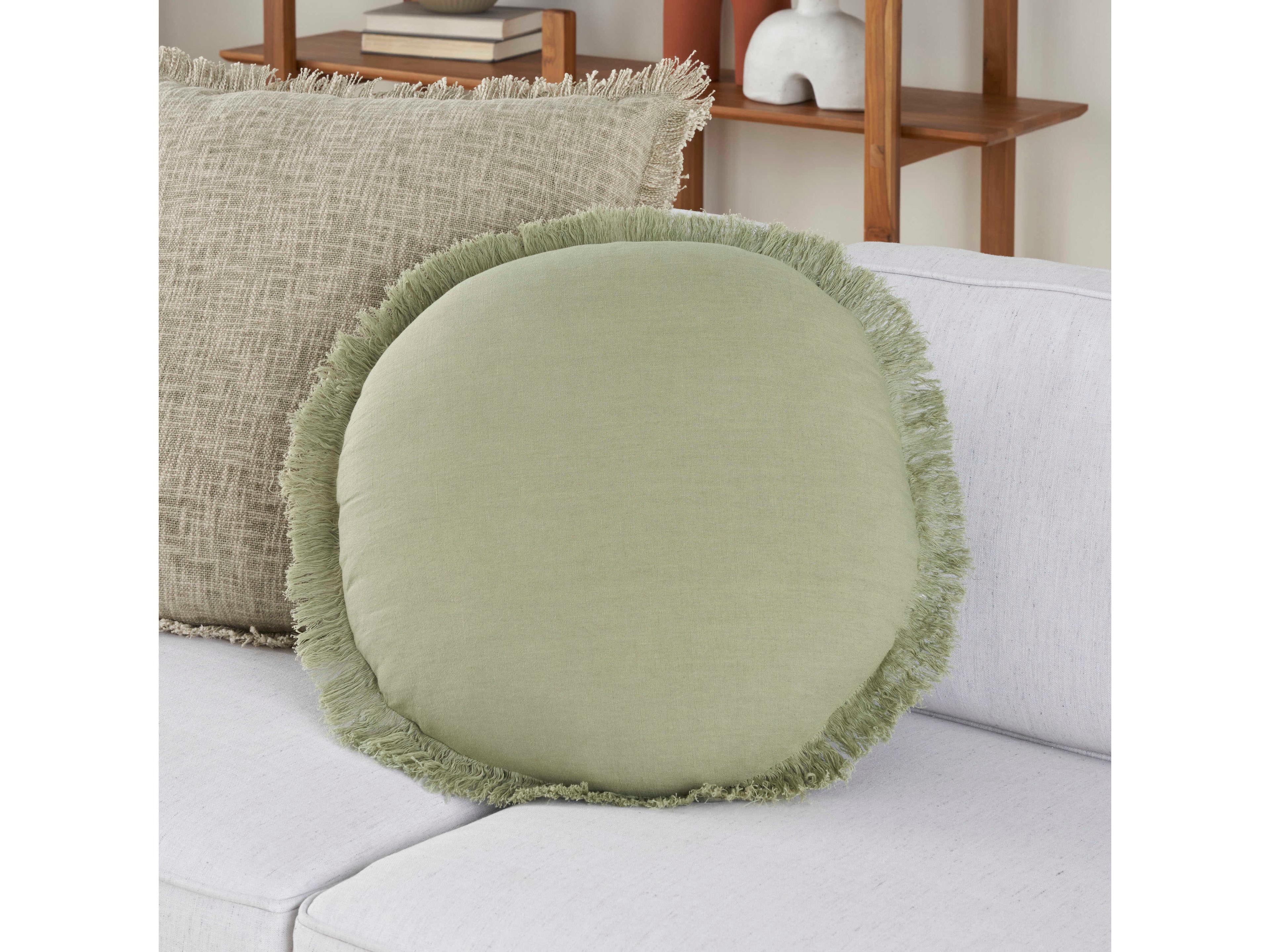 Nourison Mina Victory Sofia Round Pillow