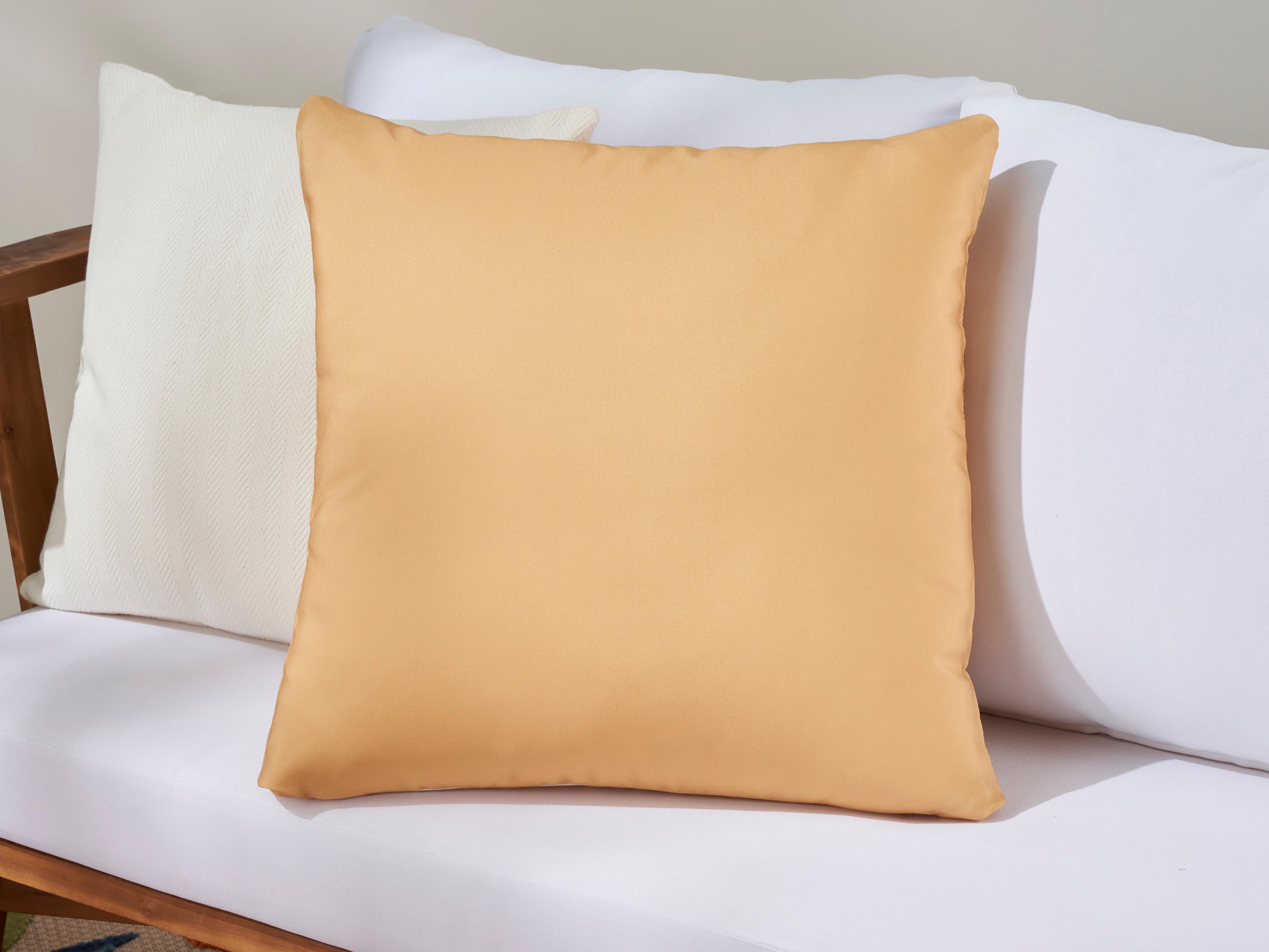 Nourison Mina Victory Aloha Yellow 20" x 20" Pillow