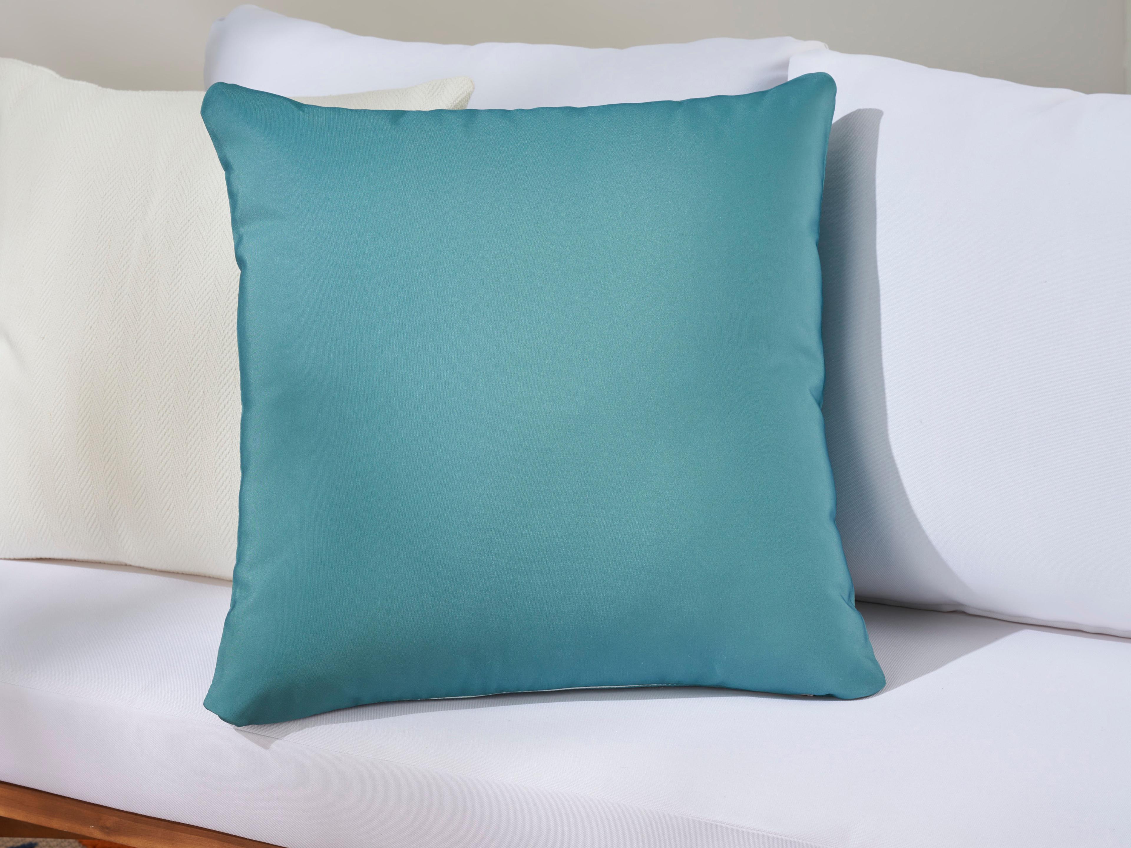 Nourison Mina Victory Aloha Turquoise 20" x 20" Pillow