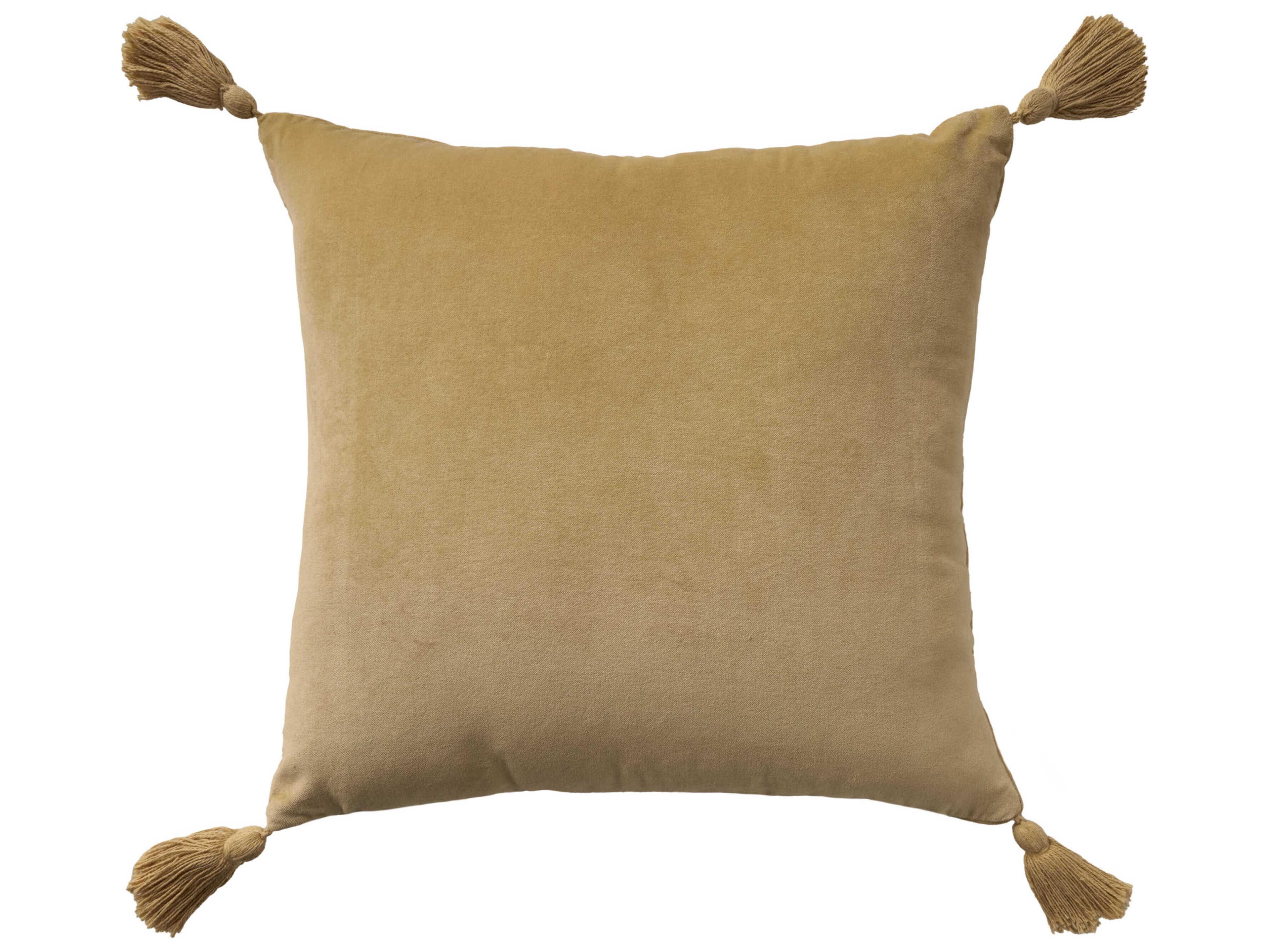 Nourison Mina Victory Vintage Floral Checkers 15" x 15" Blush Pillow