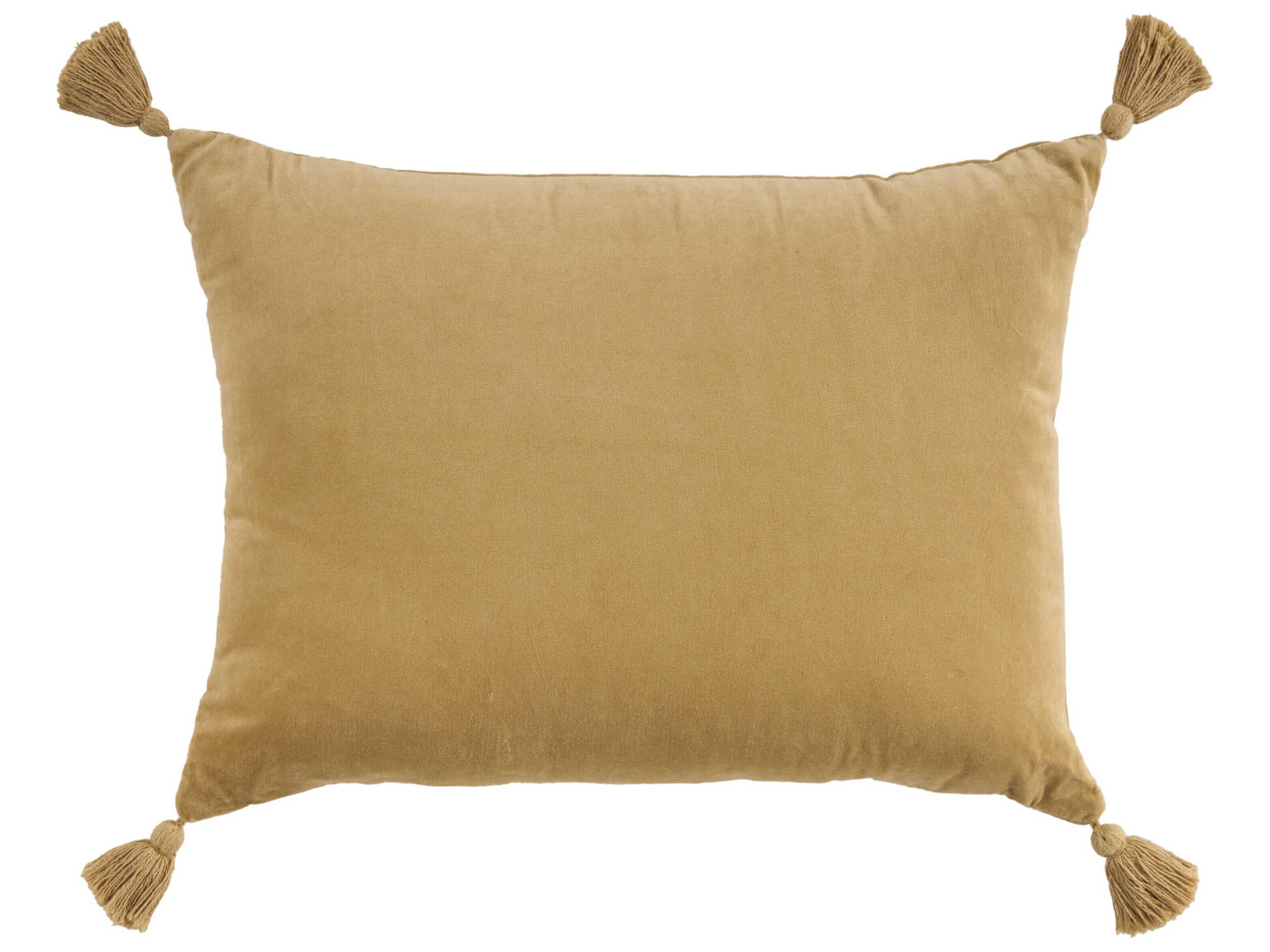 Nourison Mina Victory Vintage Roman Lady & Cherubs 19" x 25" Taupe Pillow