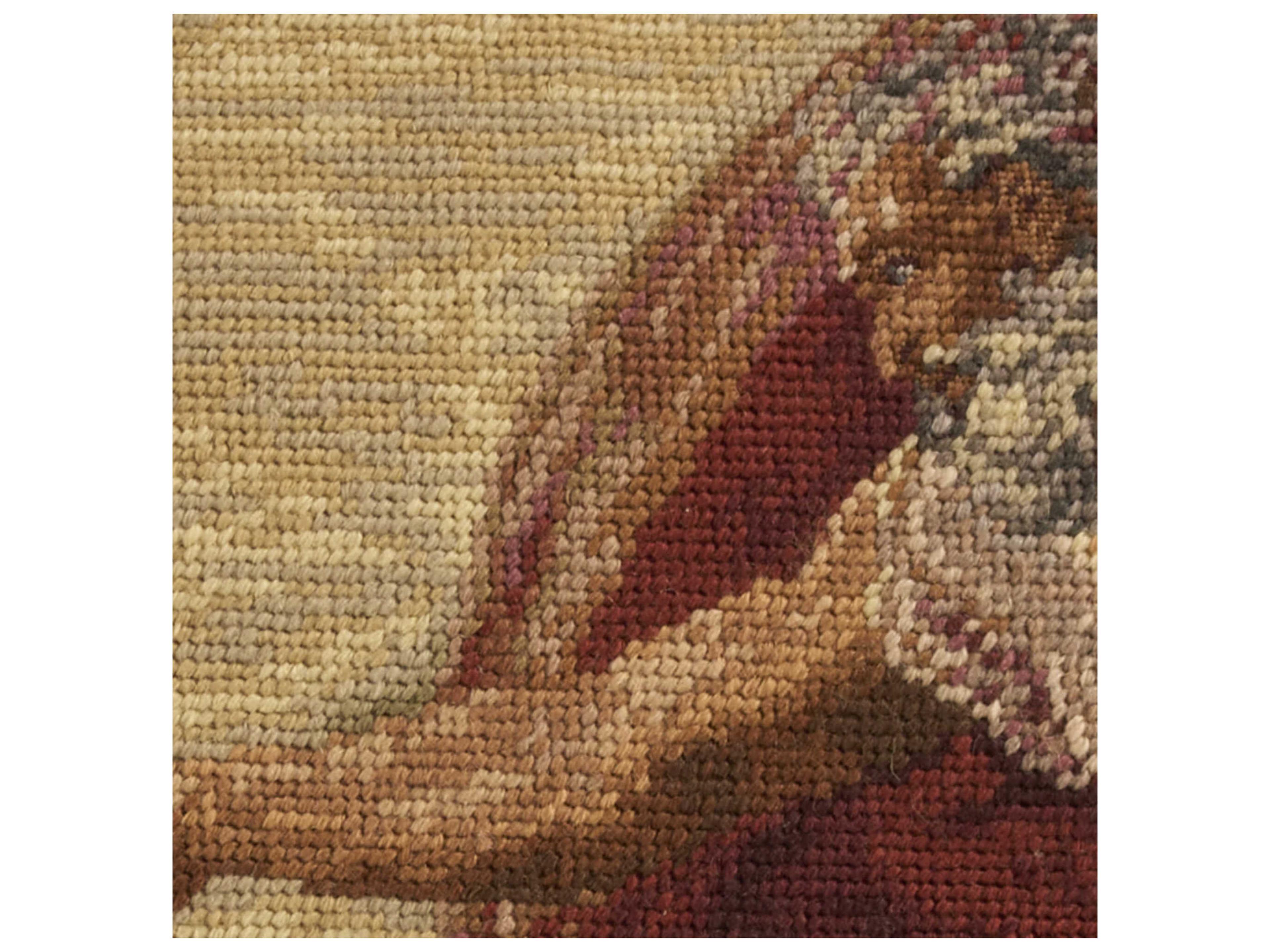 Nourison Mina Victory Vintage Creation 22" x 41" Multicolor Pillow