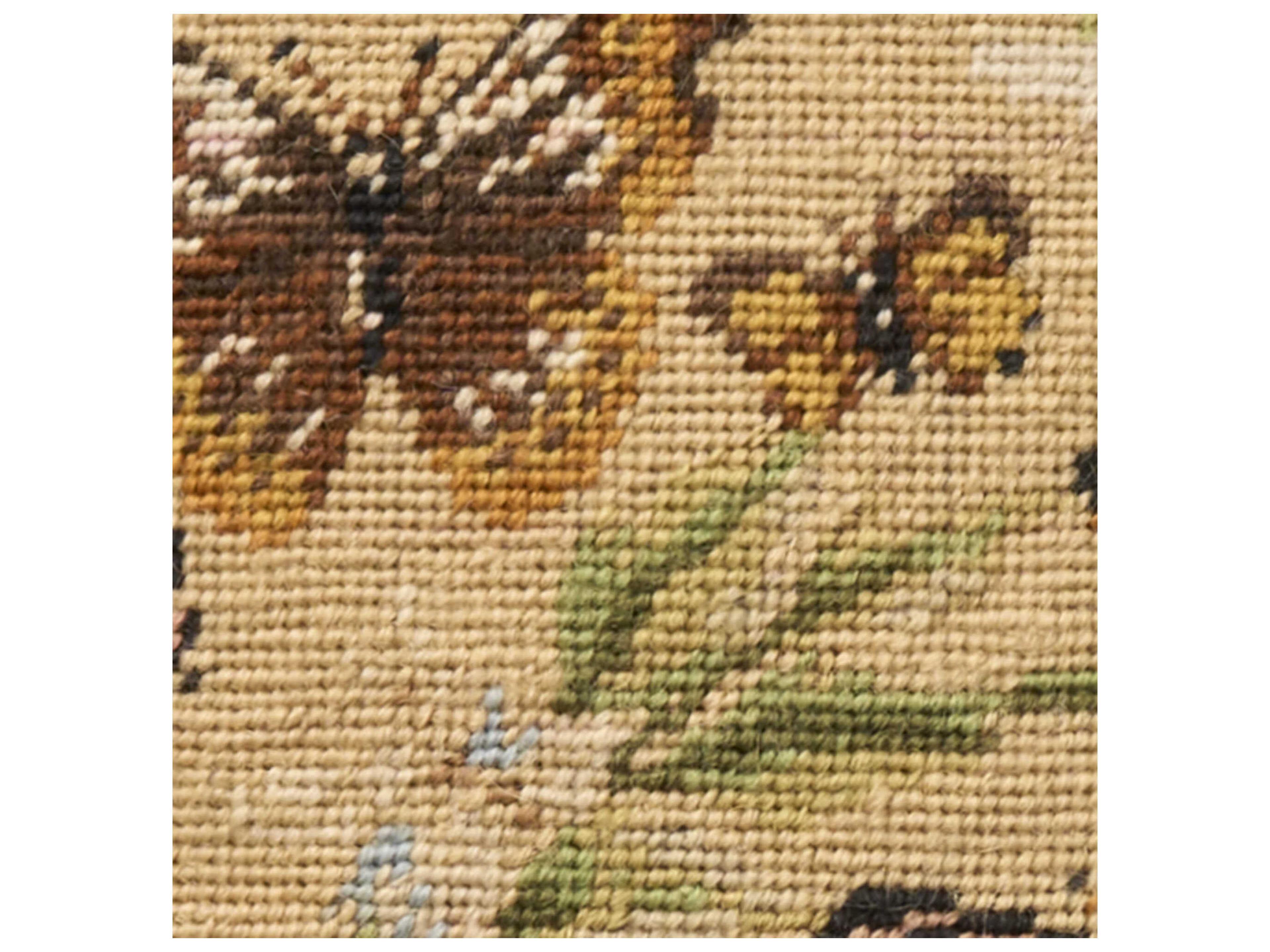 Nourison Mina Victory Vintage Butterflies 12" x 12" Blush Pillow