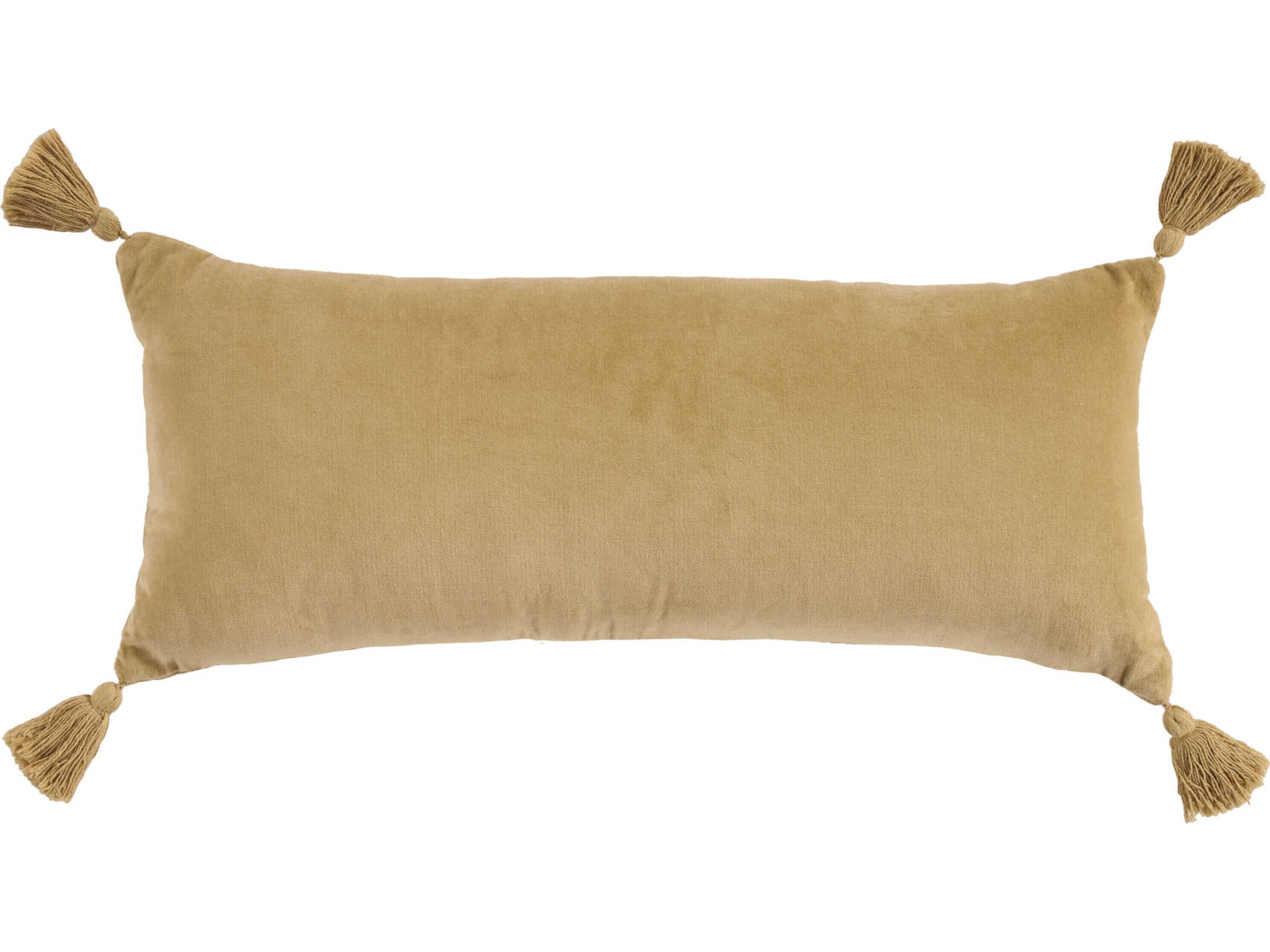 Nourison Mina Victory Vintage Monkey On Branch 12" x 30" Taupe Pillow