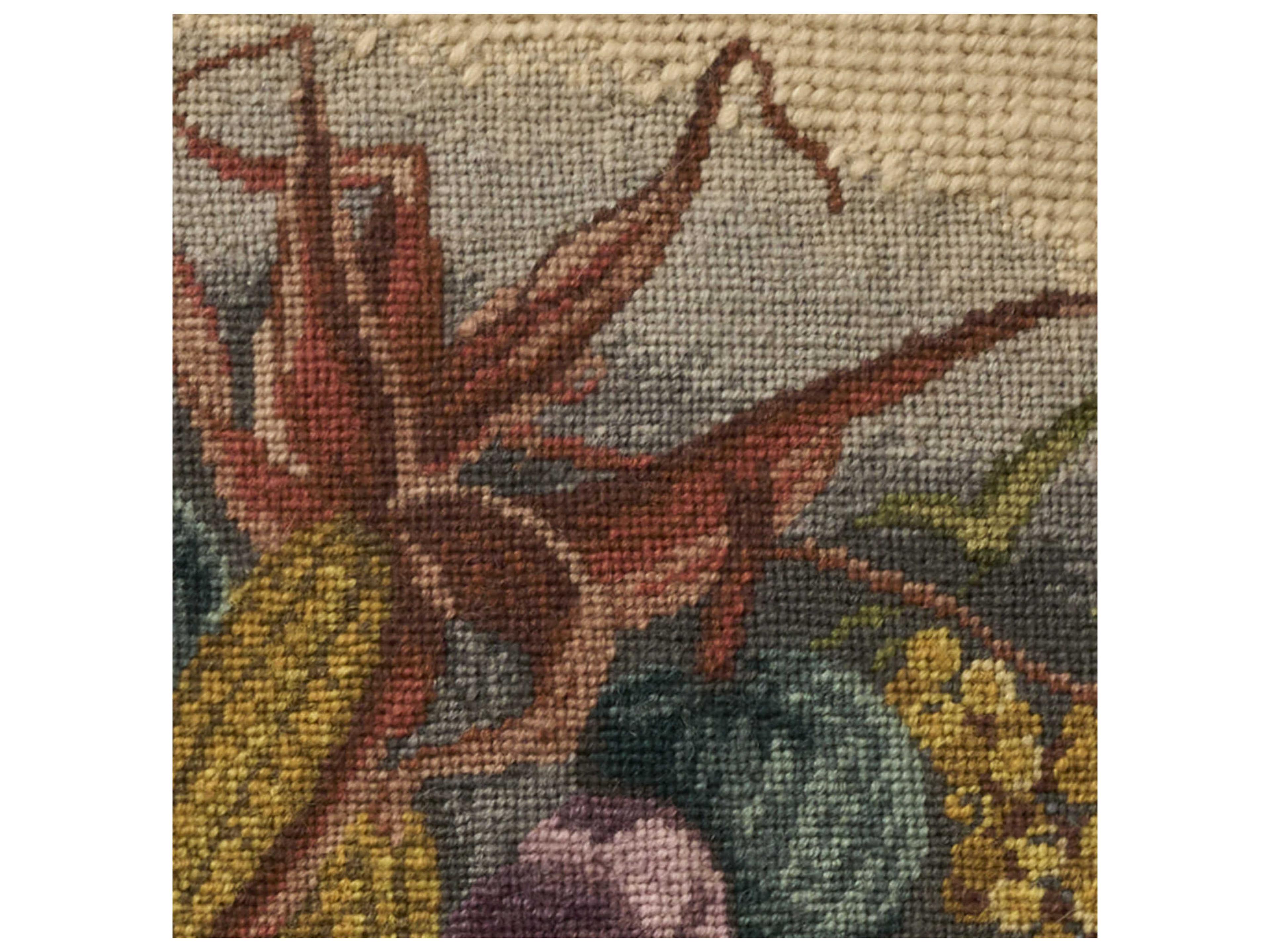 Nourison Mina Victory Vintage Corn 20" x 20" Cream Pillow