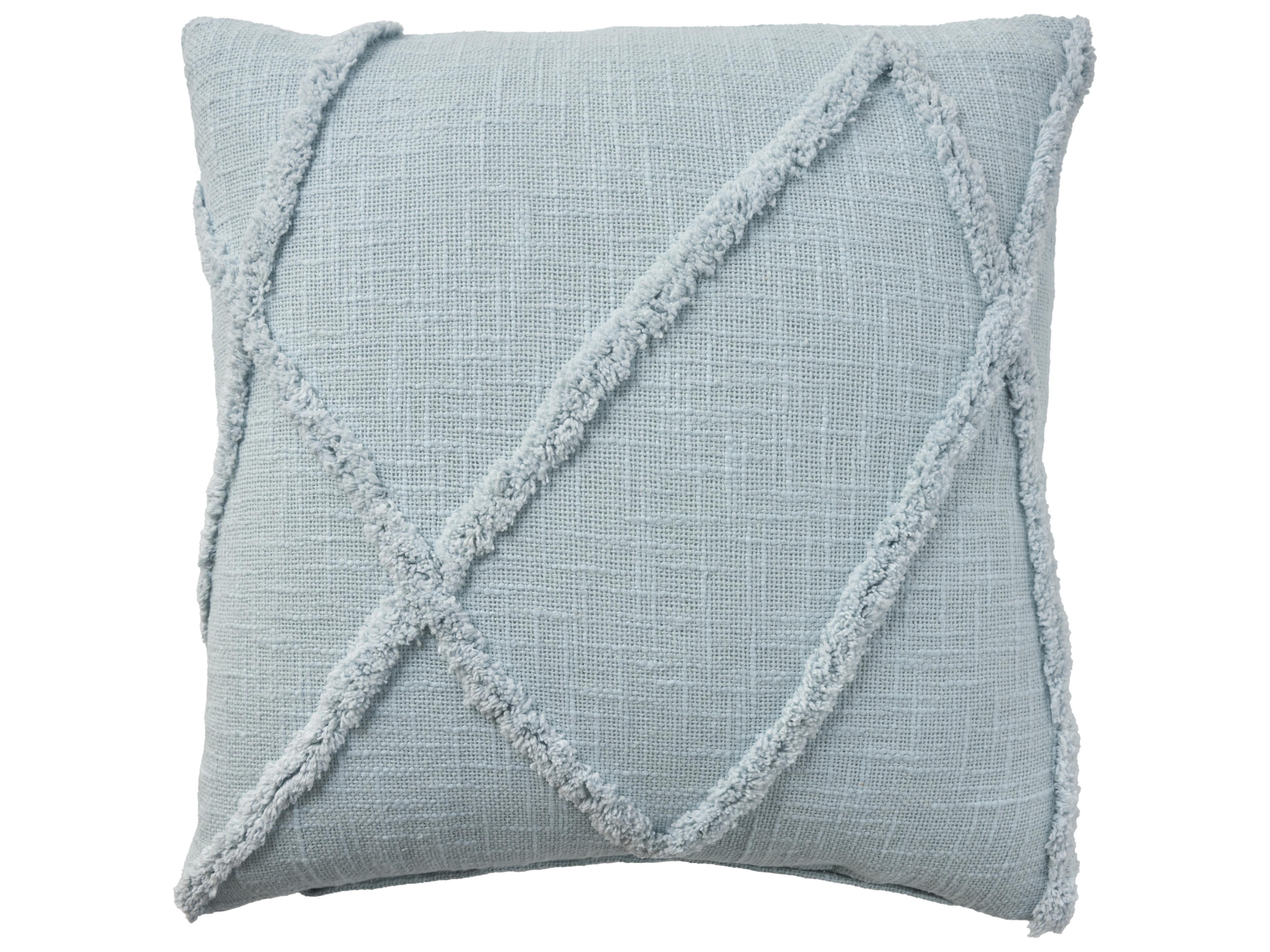 Mina Victory Lifestyle Distressed Diamond Pillow