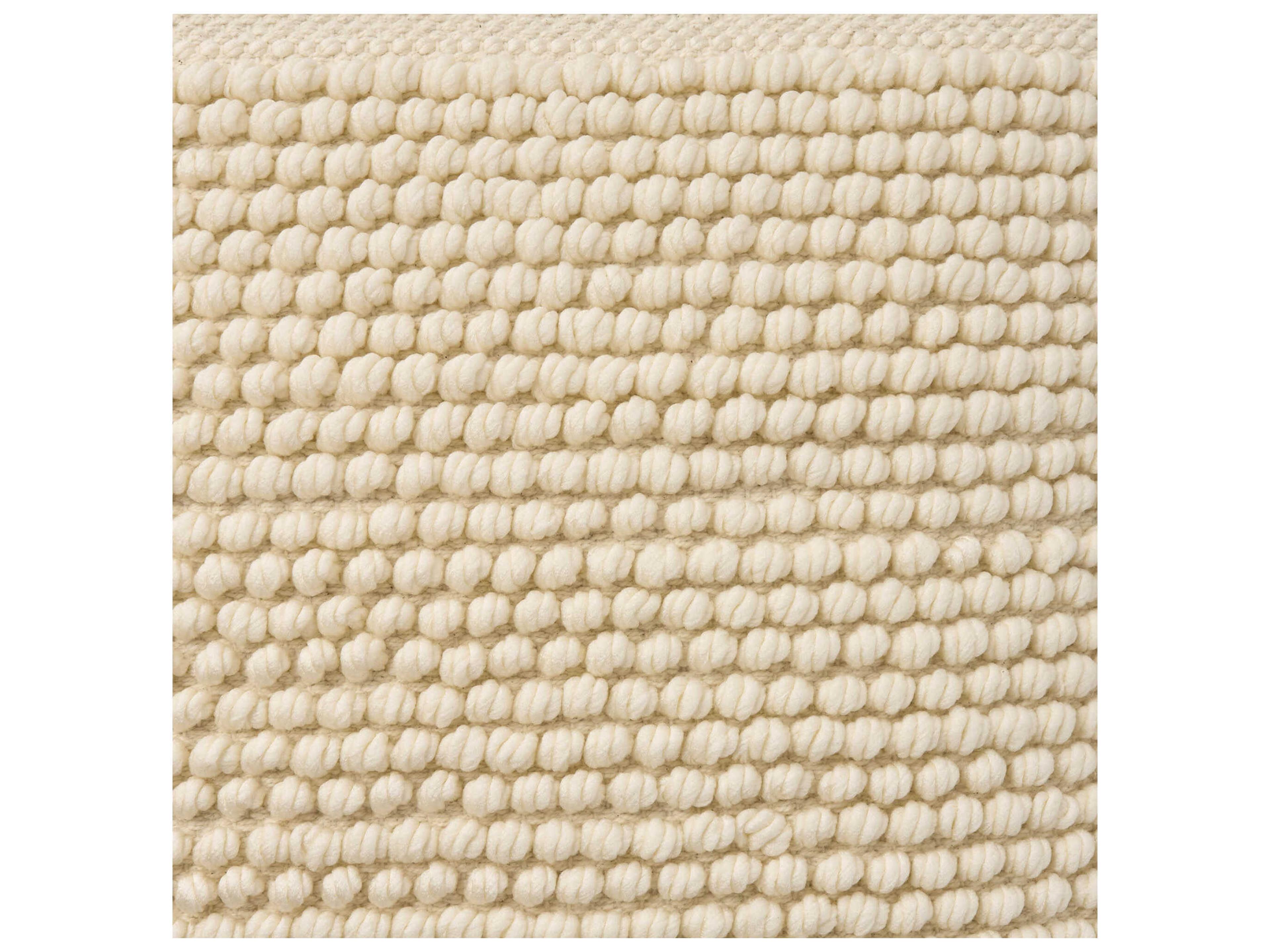 Nourison Lifestyle Woven Loop Center Throw Pillow