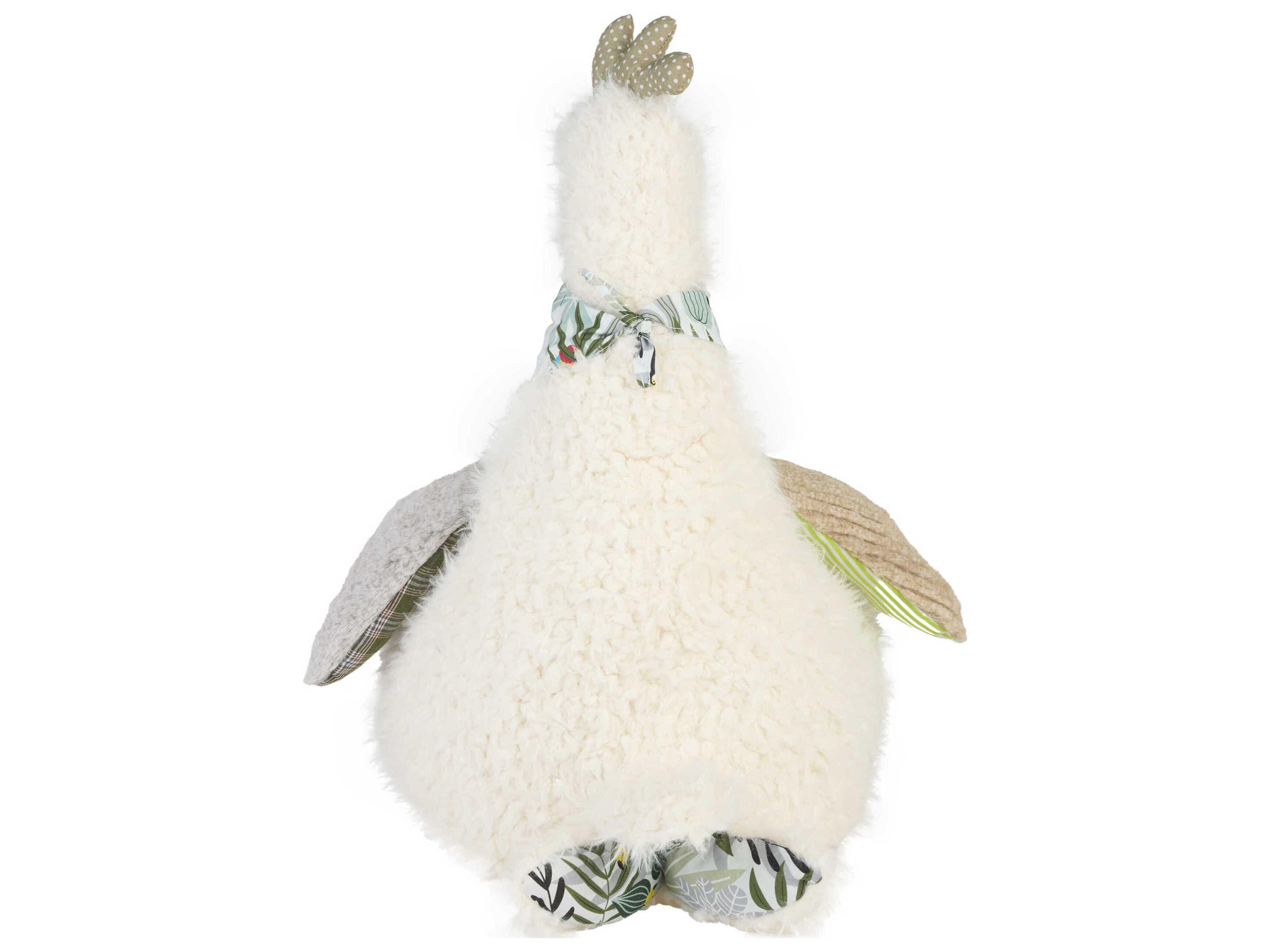 Nourison Mina Victory Rooster Ivory Plush
