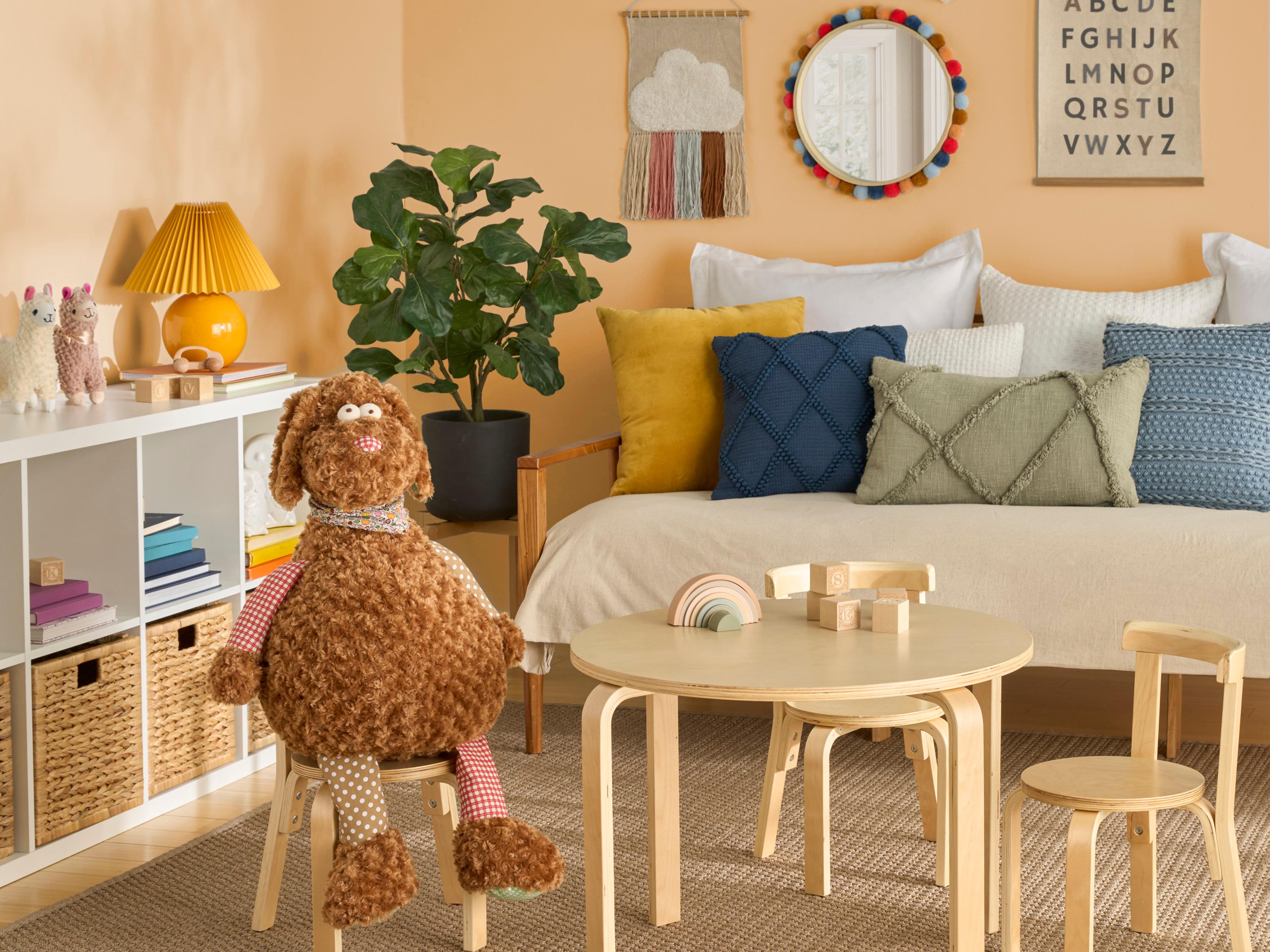 Nourison Mina Victory Dog Brown Plush