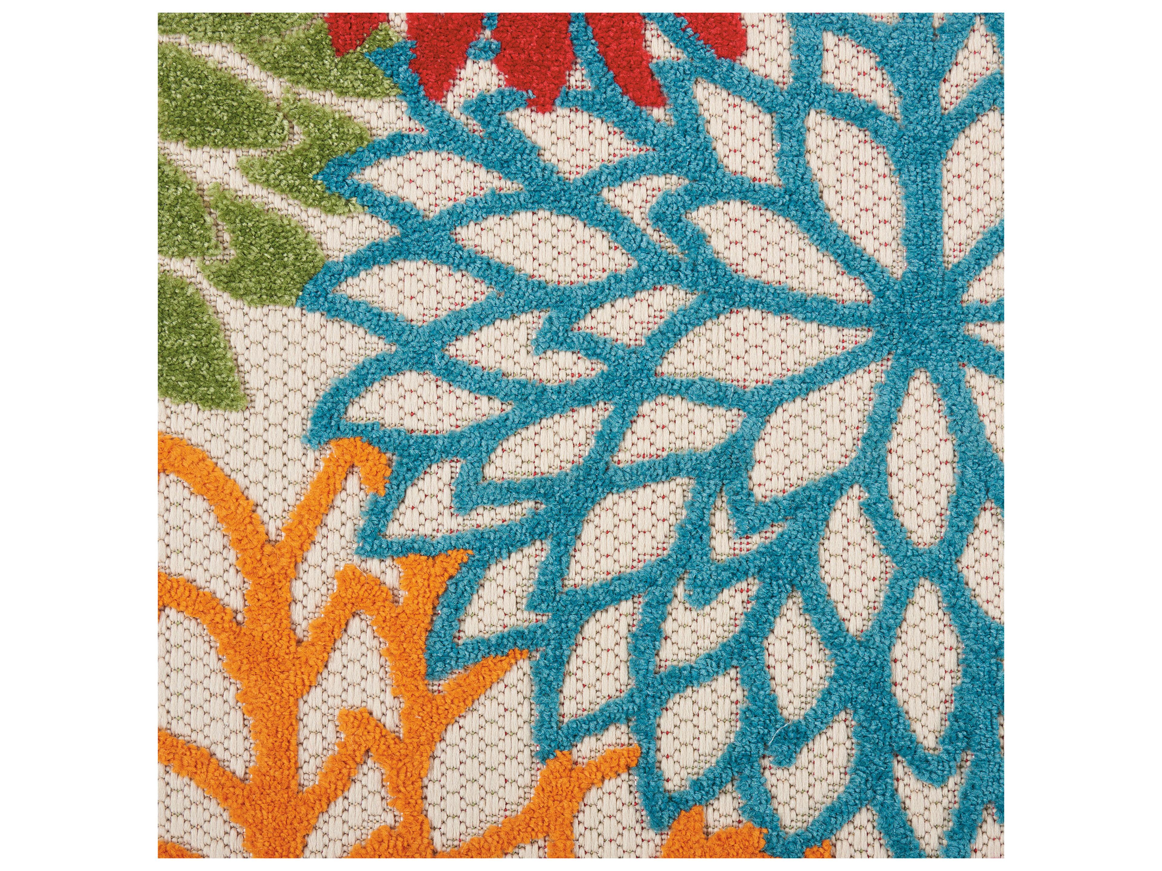 Nourison Aloha Floral Runner Area Rug