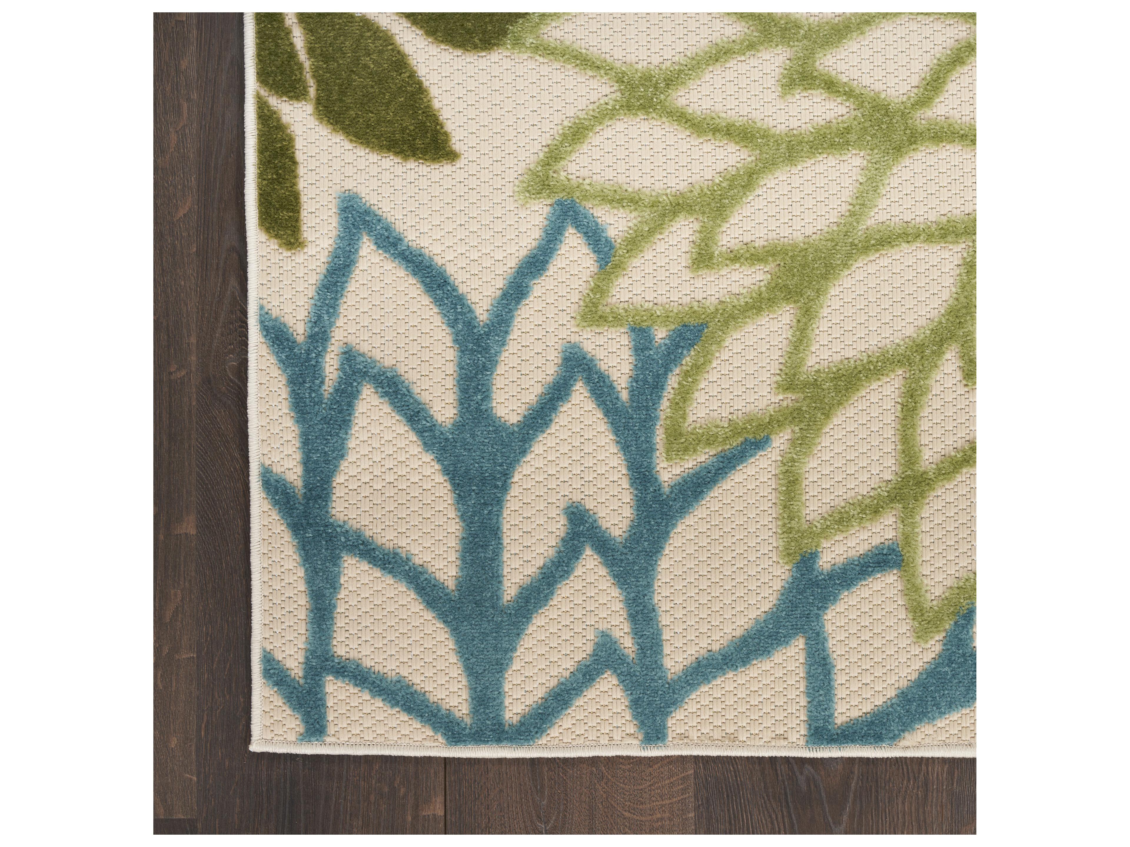 Nourison Aloha Floral Runner Area Rug
