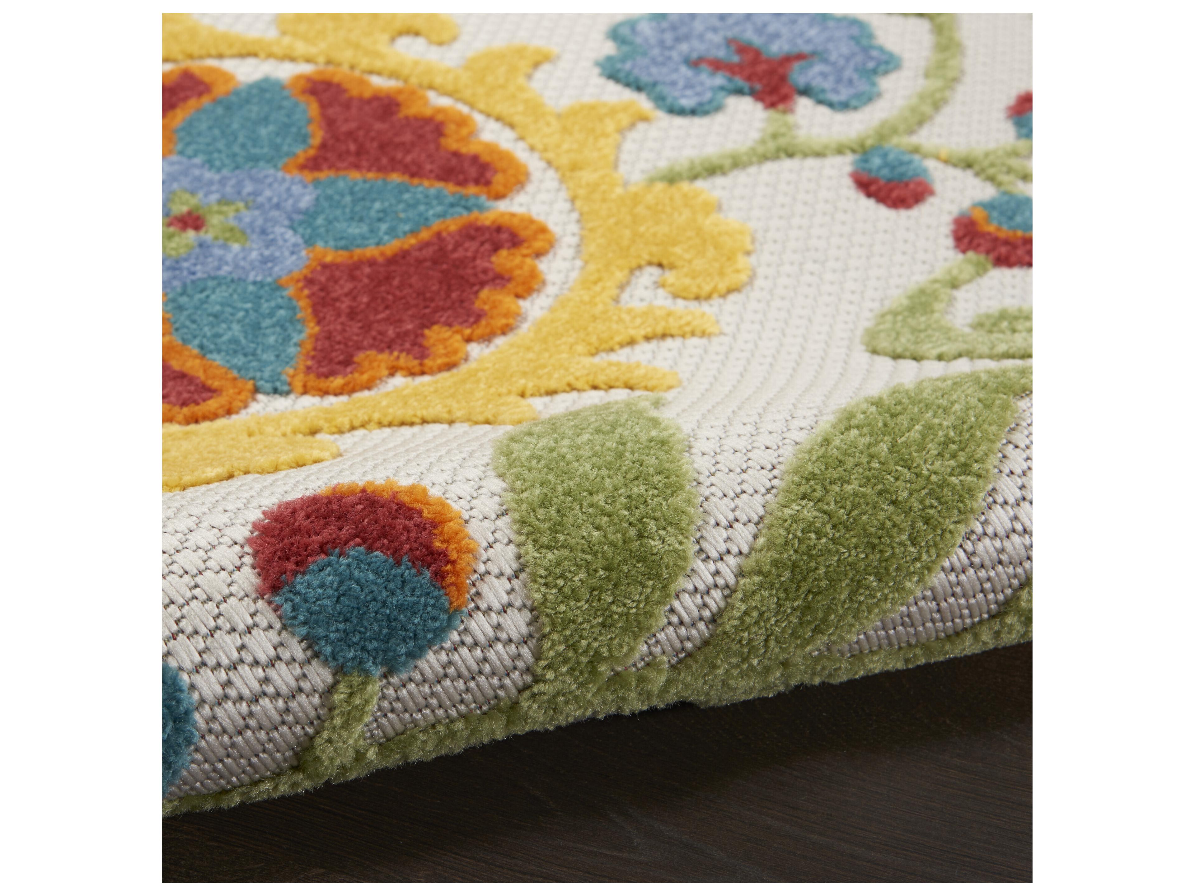 Nourison Aloha Floral Area Rug