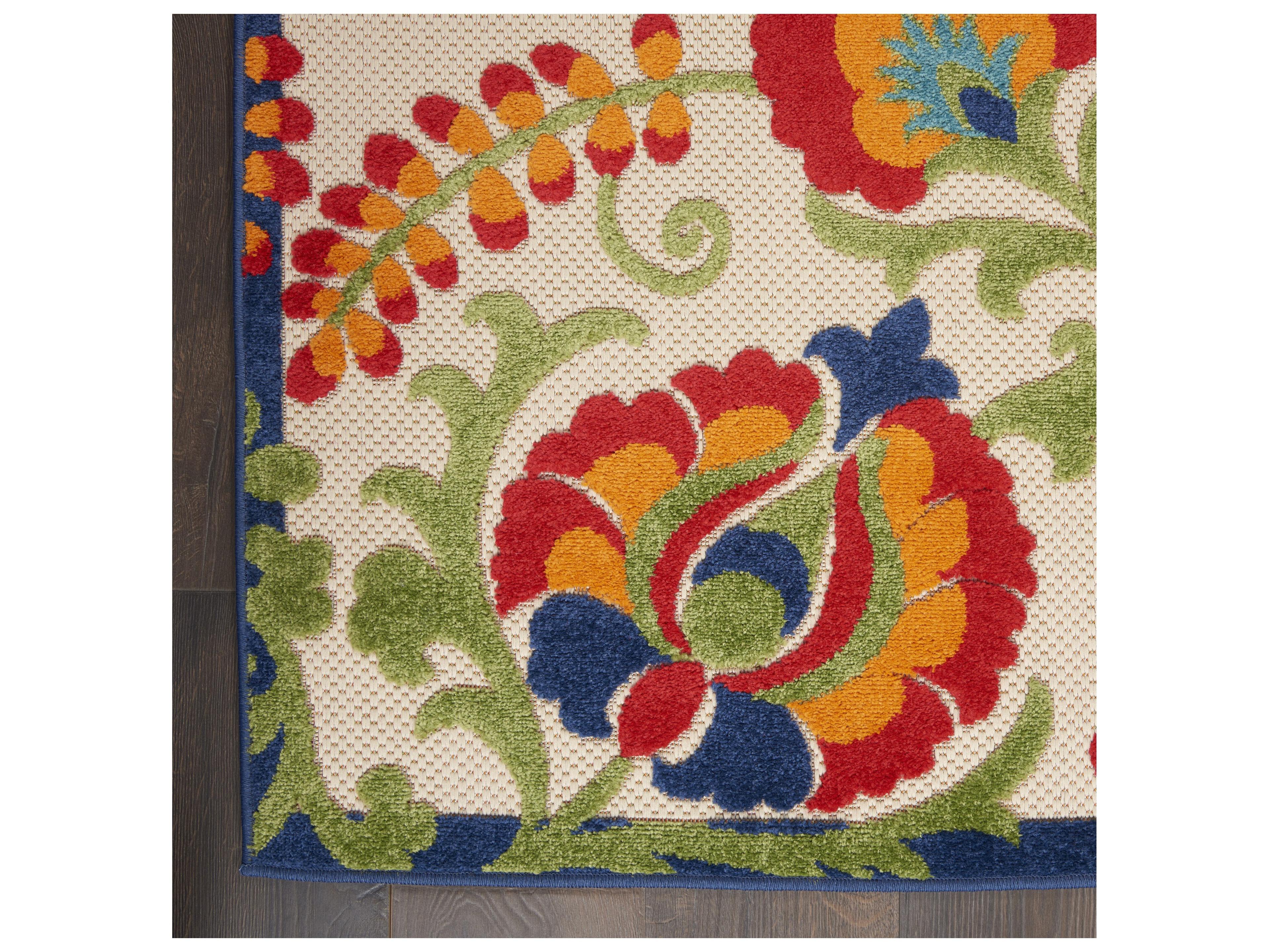 Nourison Aloha Bordered Area Rug