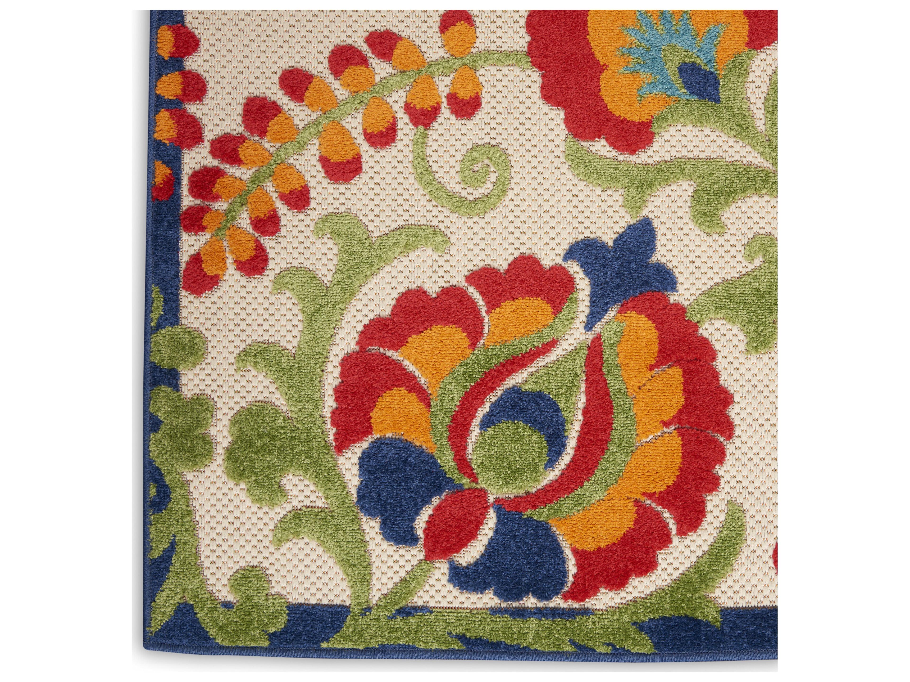 Nourison Aloha Bordered Area Rug