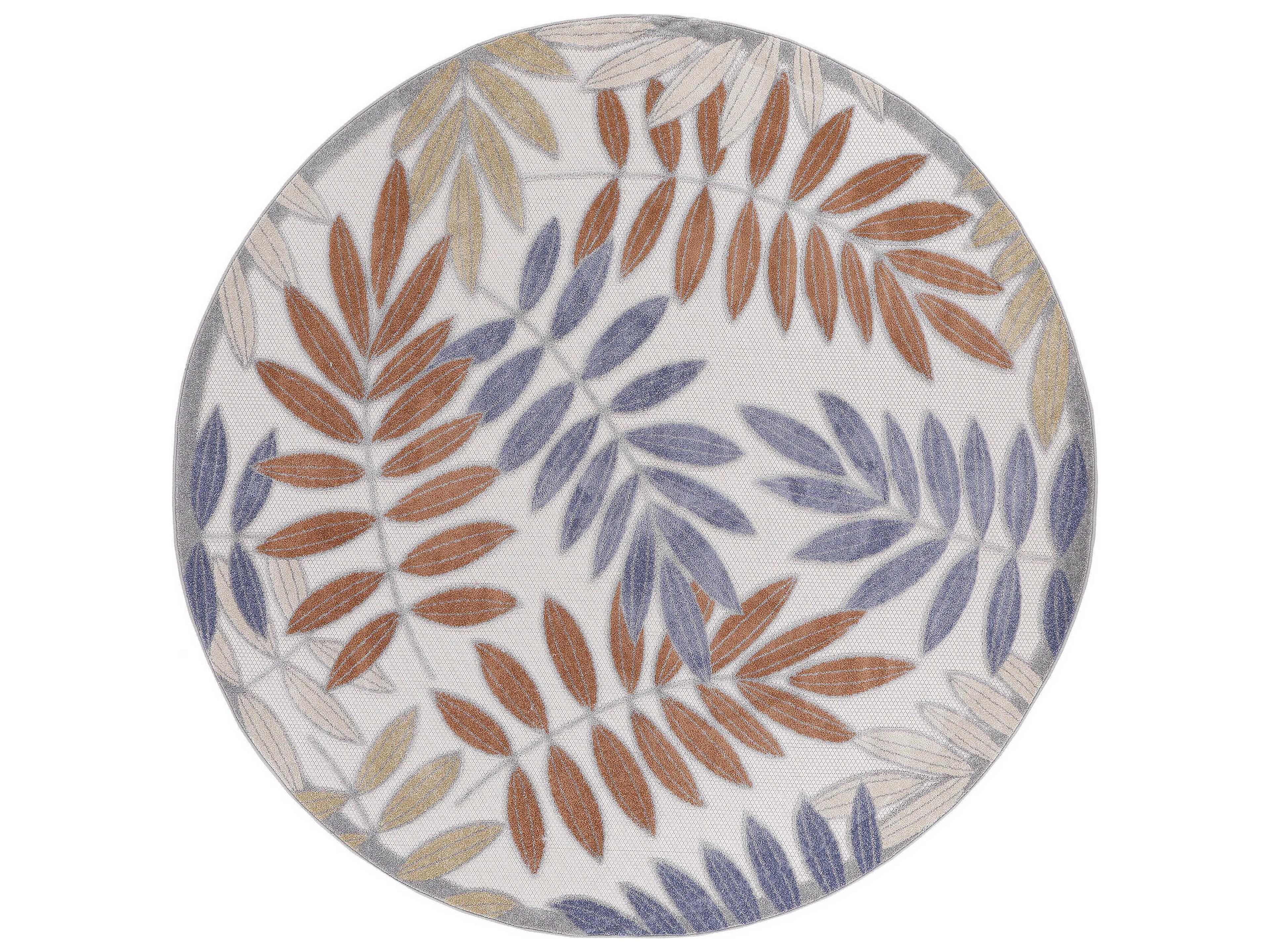 Aloha Indoor Outdoor Floral Area Rug