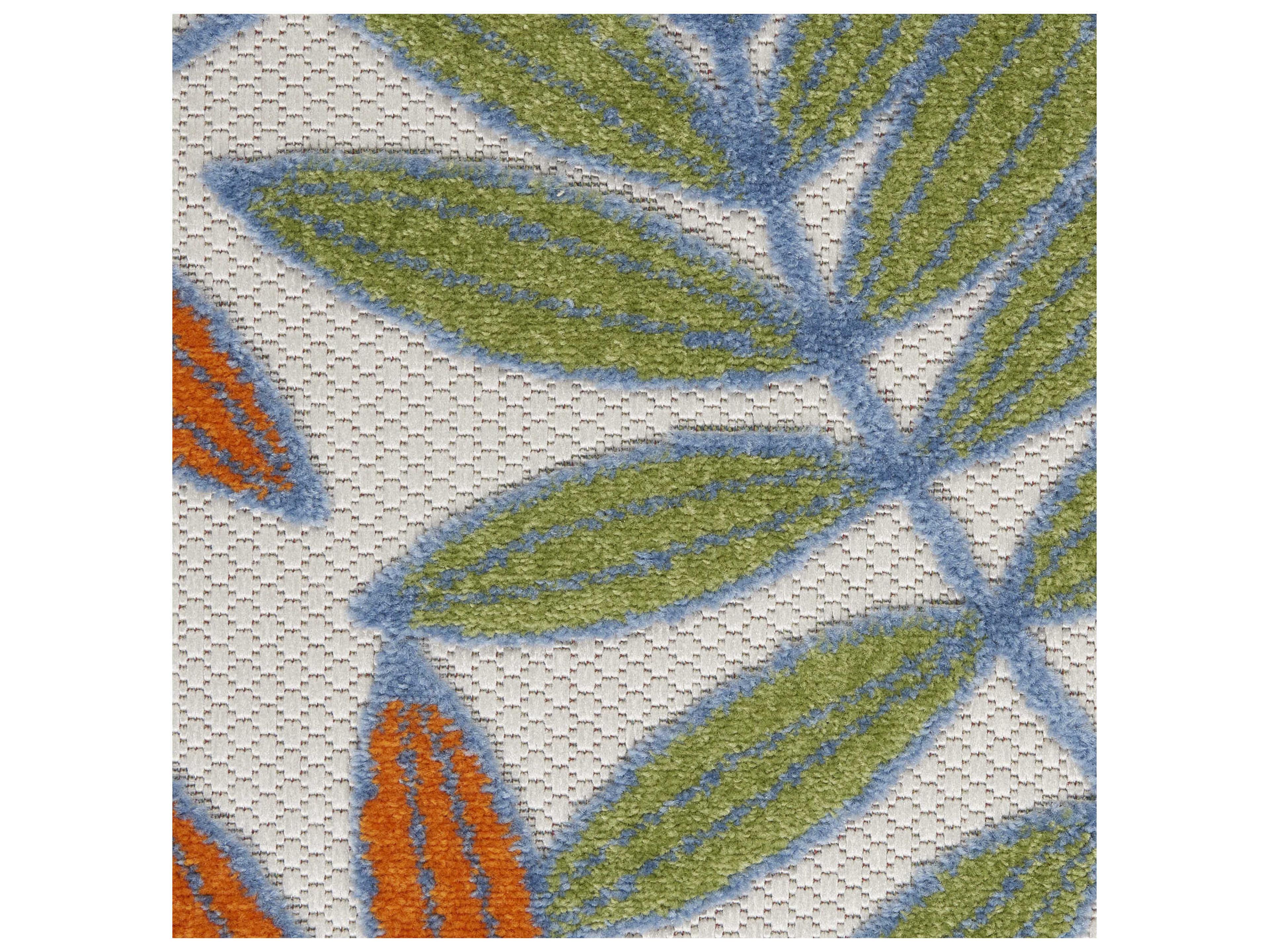 Nourison Aloha Floral Runner Area Rug