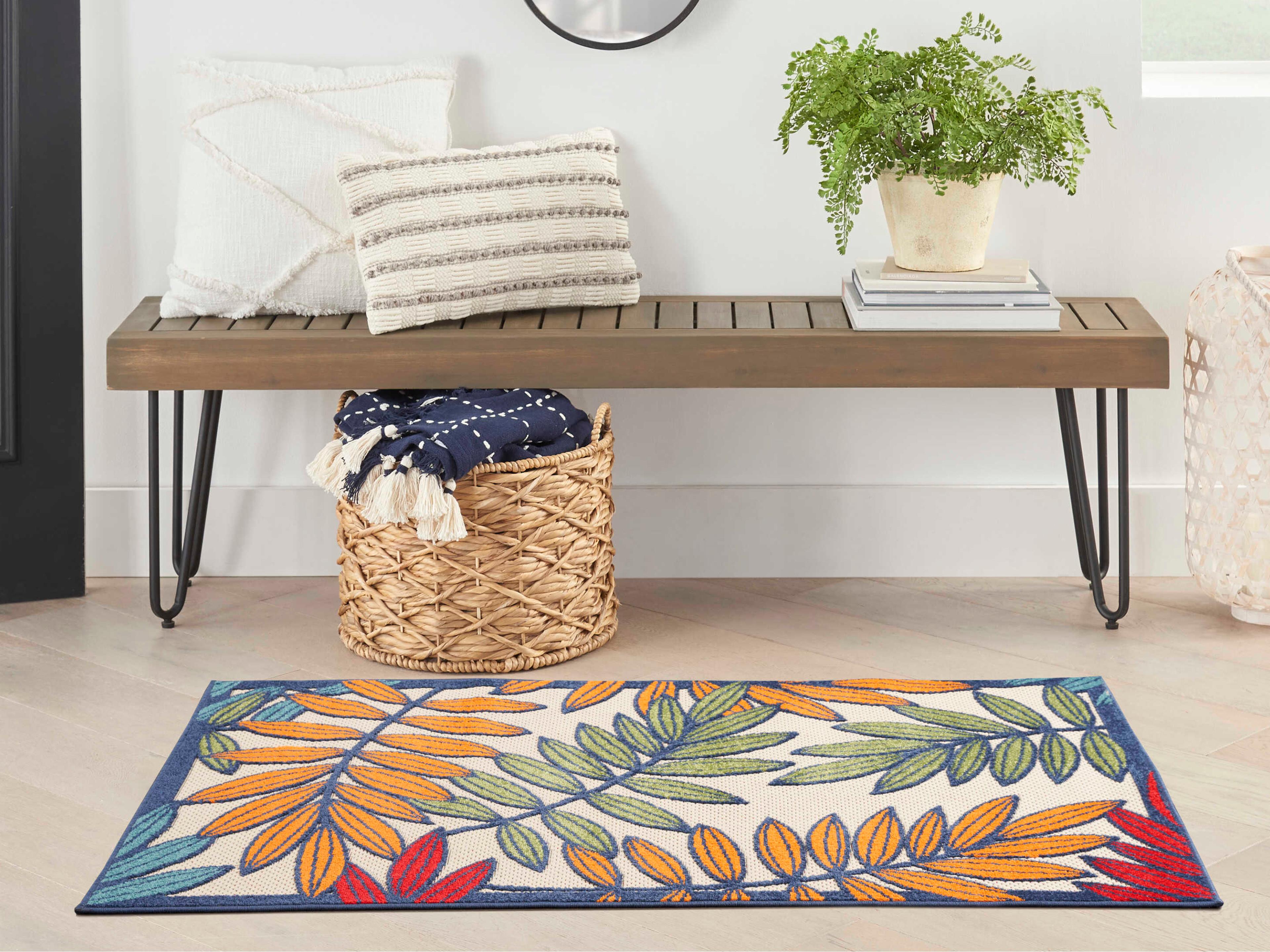 Nourison Aloha Floral Area Rug