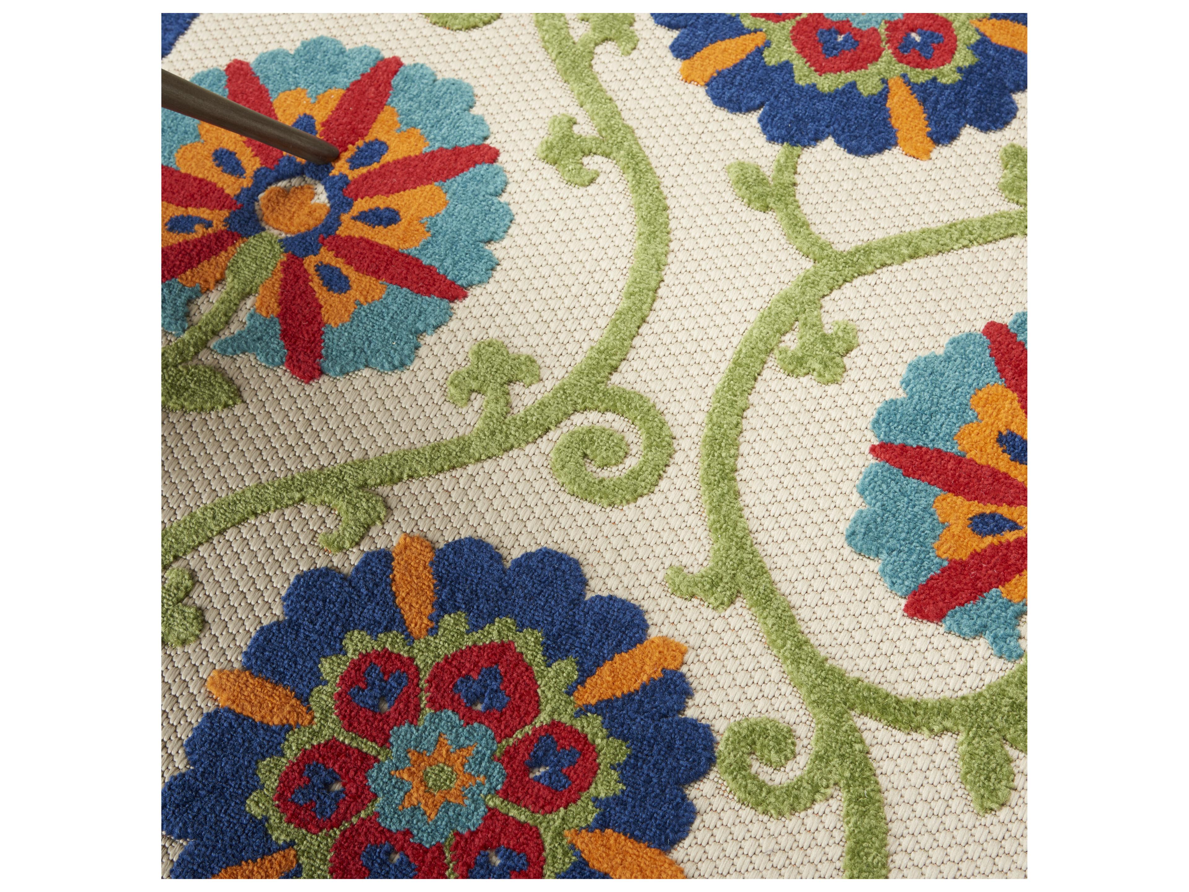 Nourison Aloha Floral Area Rug