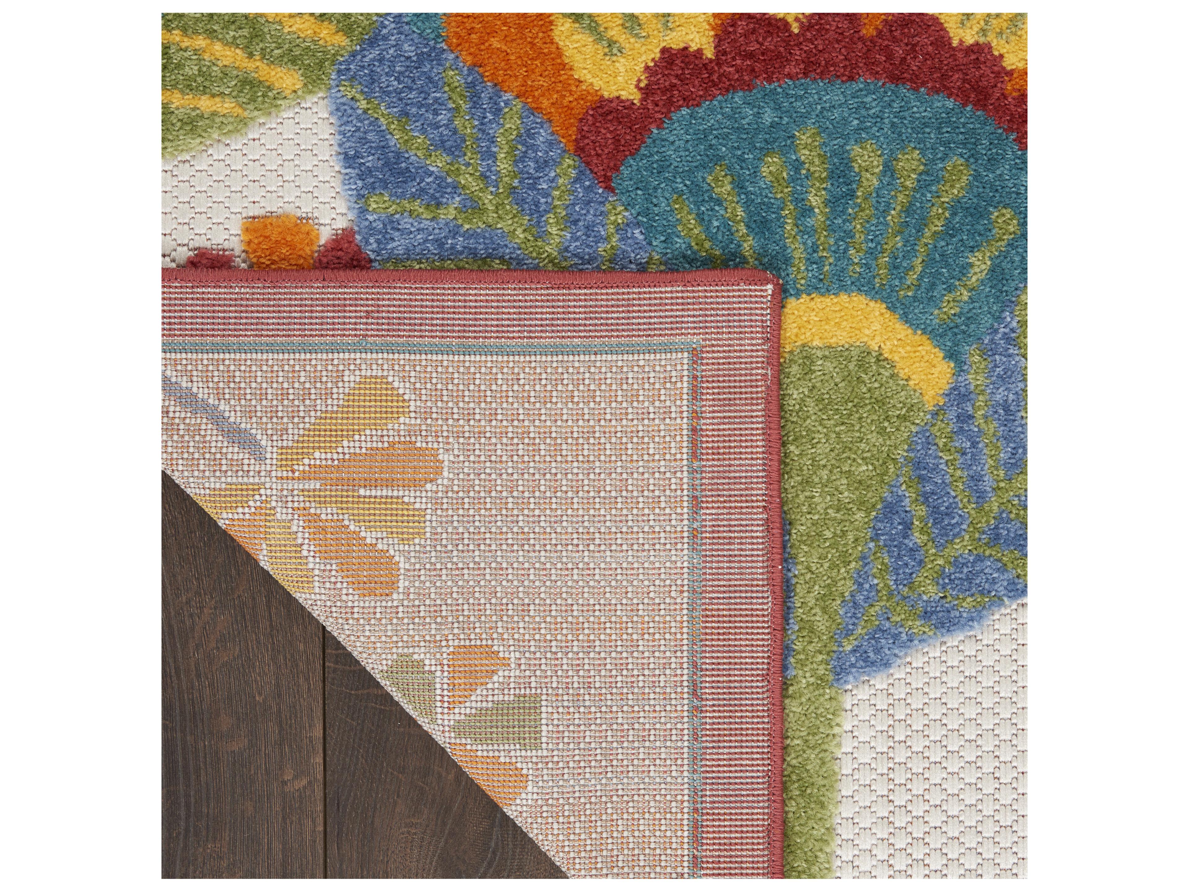 Nourison Aloha Bordered Area Rug