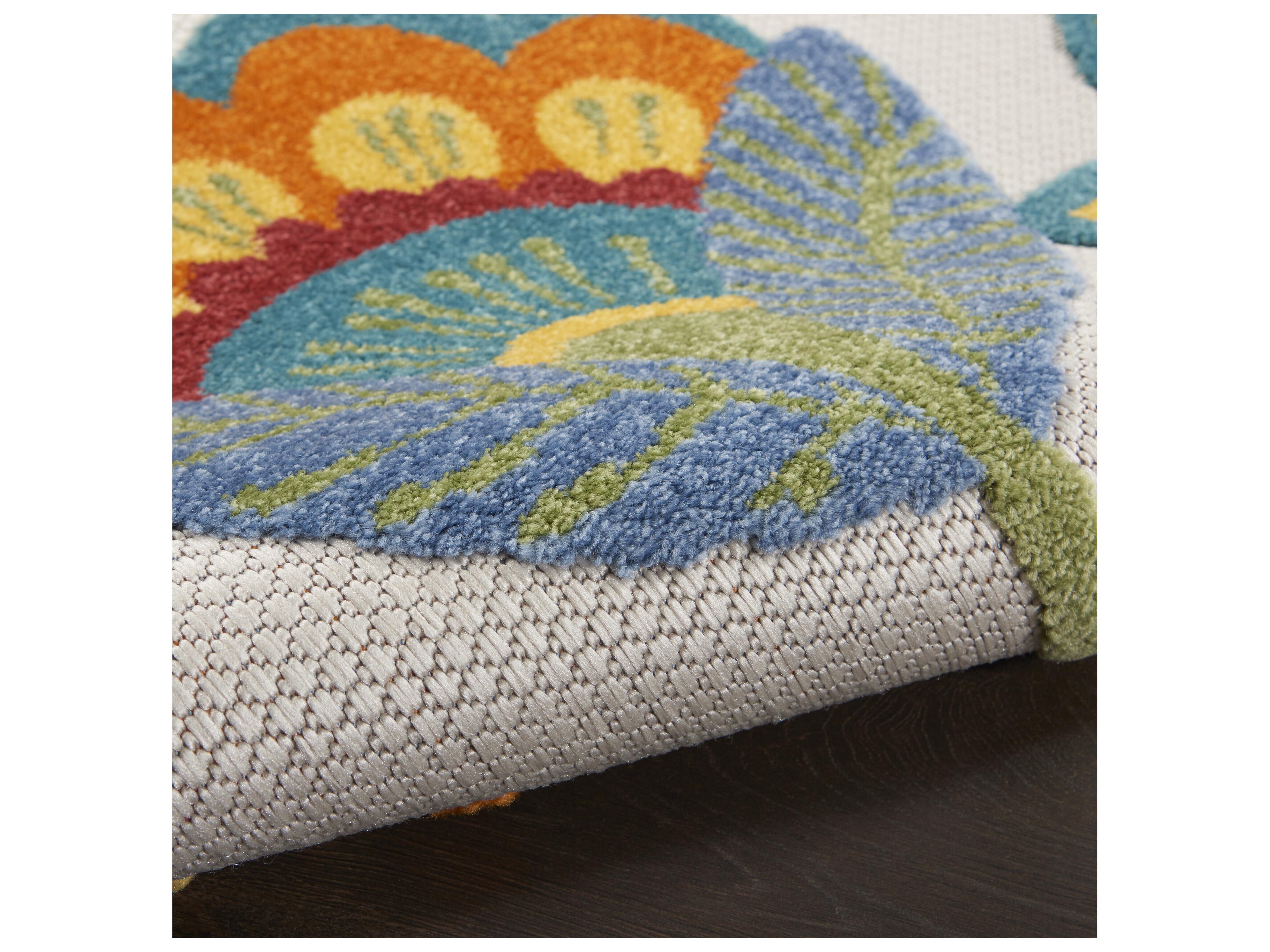 Nourison Aloha Bordered Area Rug