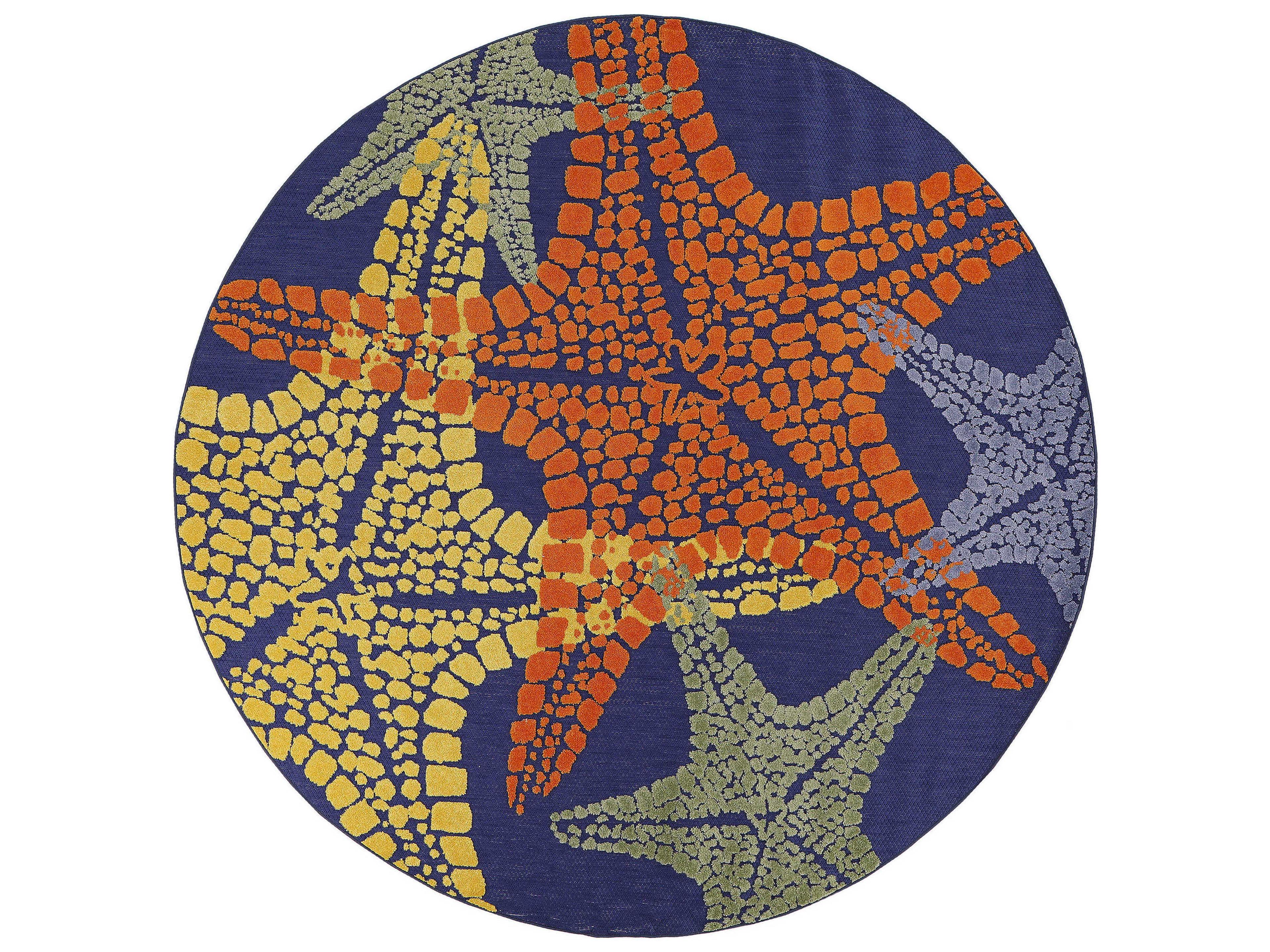 Aloha Indoor Outdoor Starfish Rug