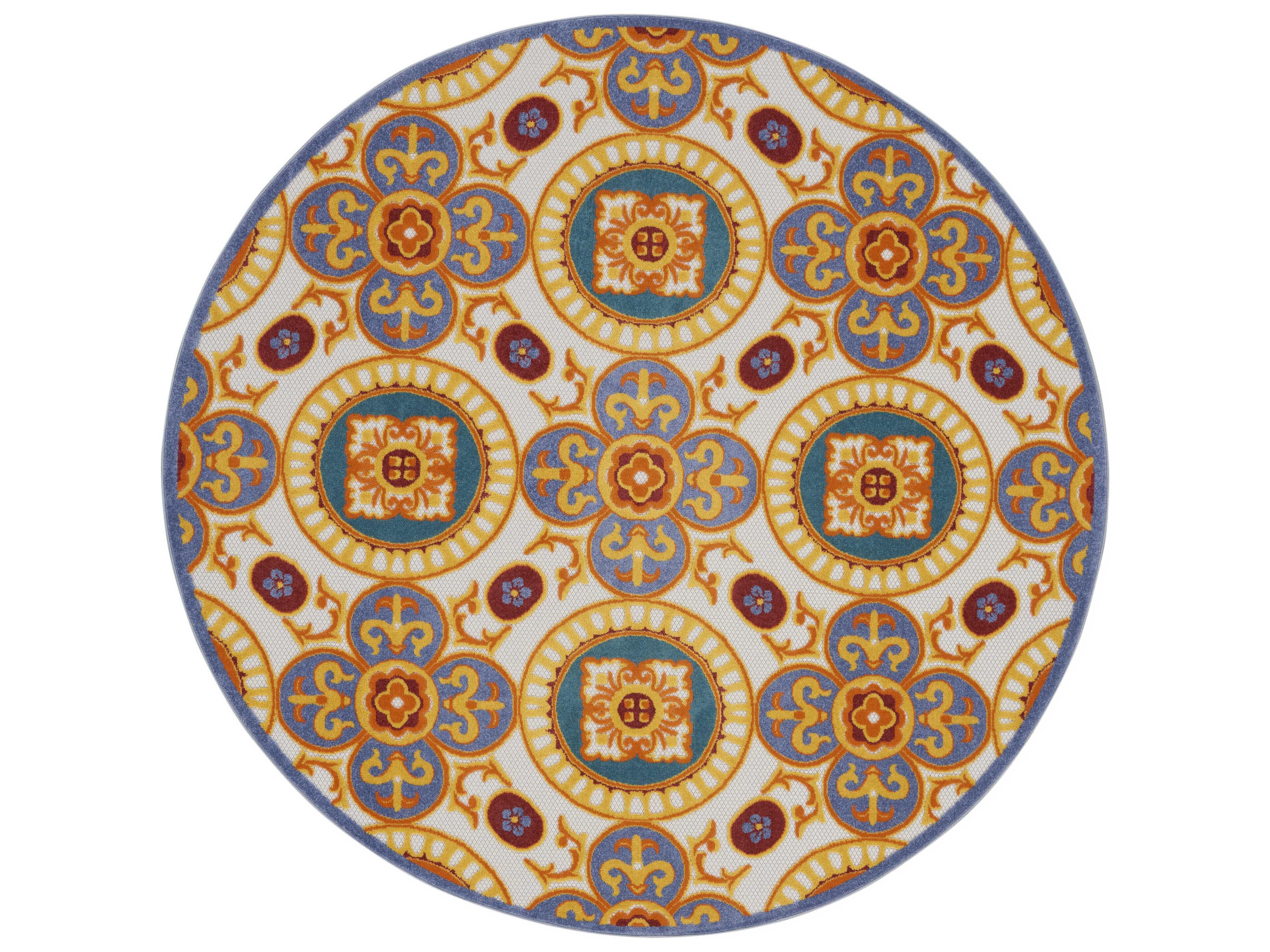 Aloha Bordered Area Rug