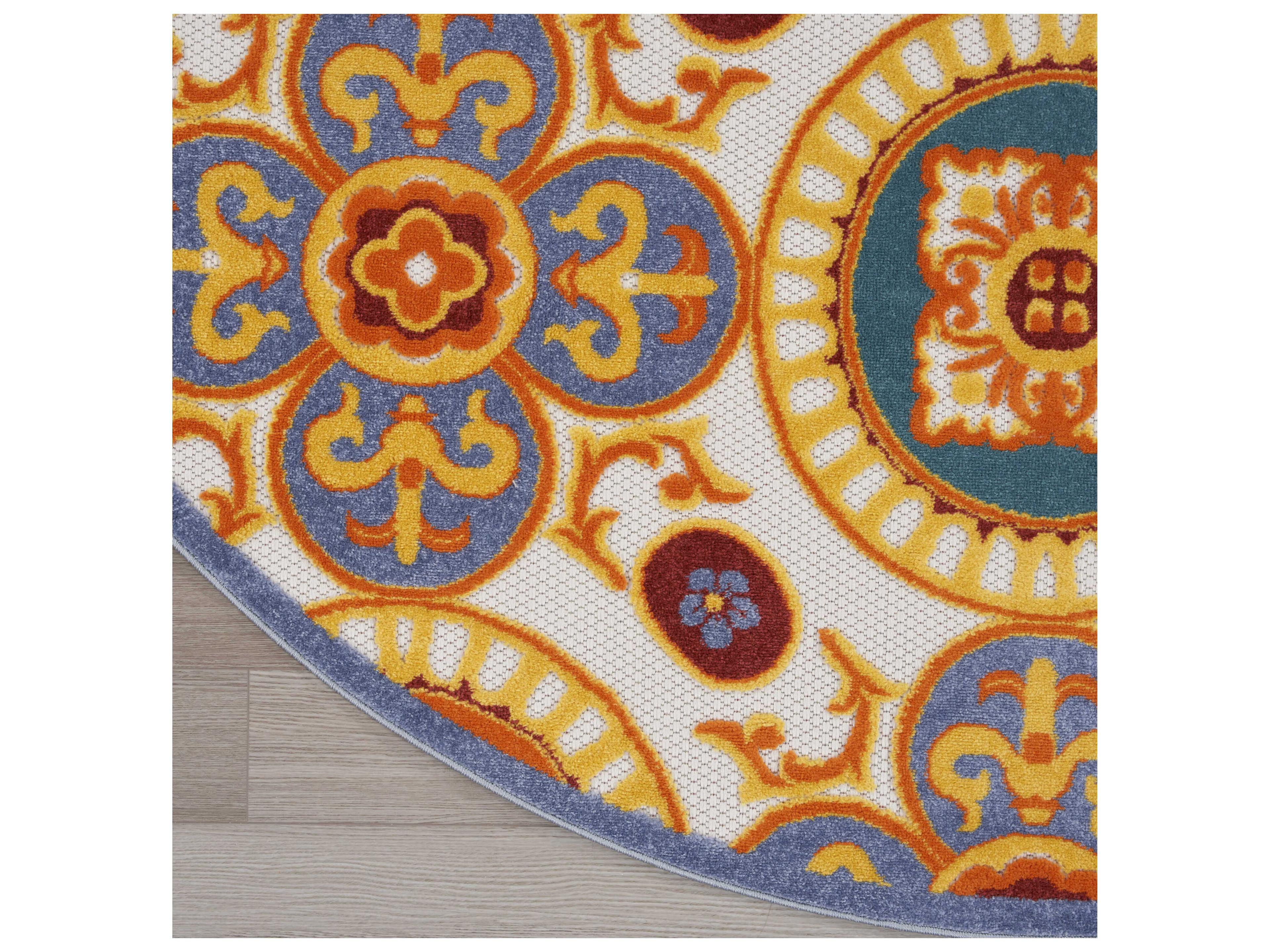 Nourison Aloha Bordered Area Rug