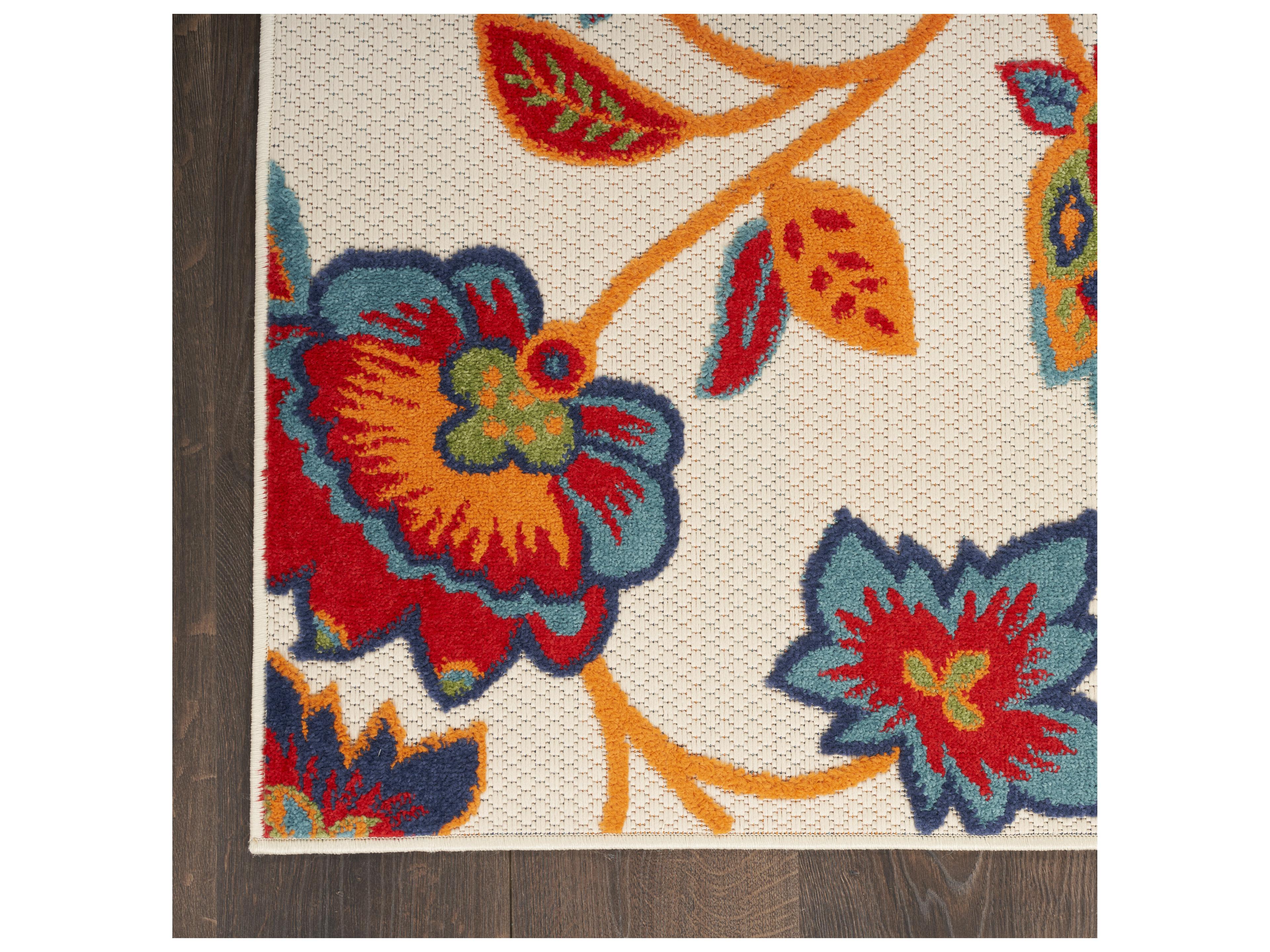 Nourison Aloha Floral Runner Area Rug