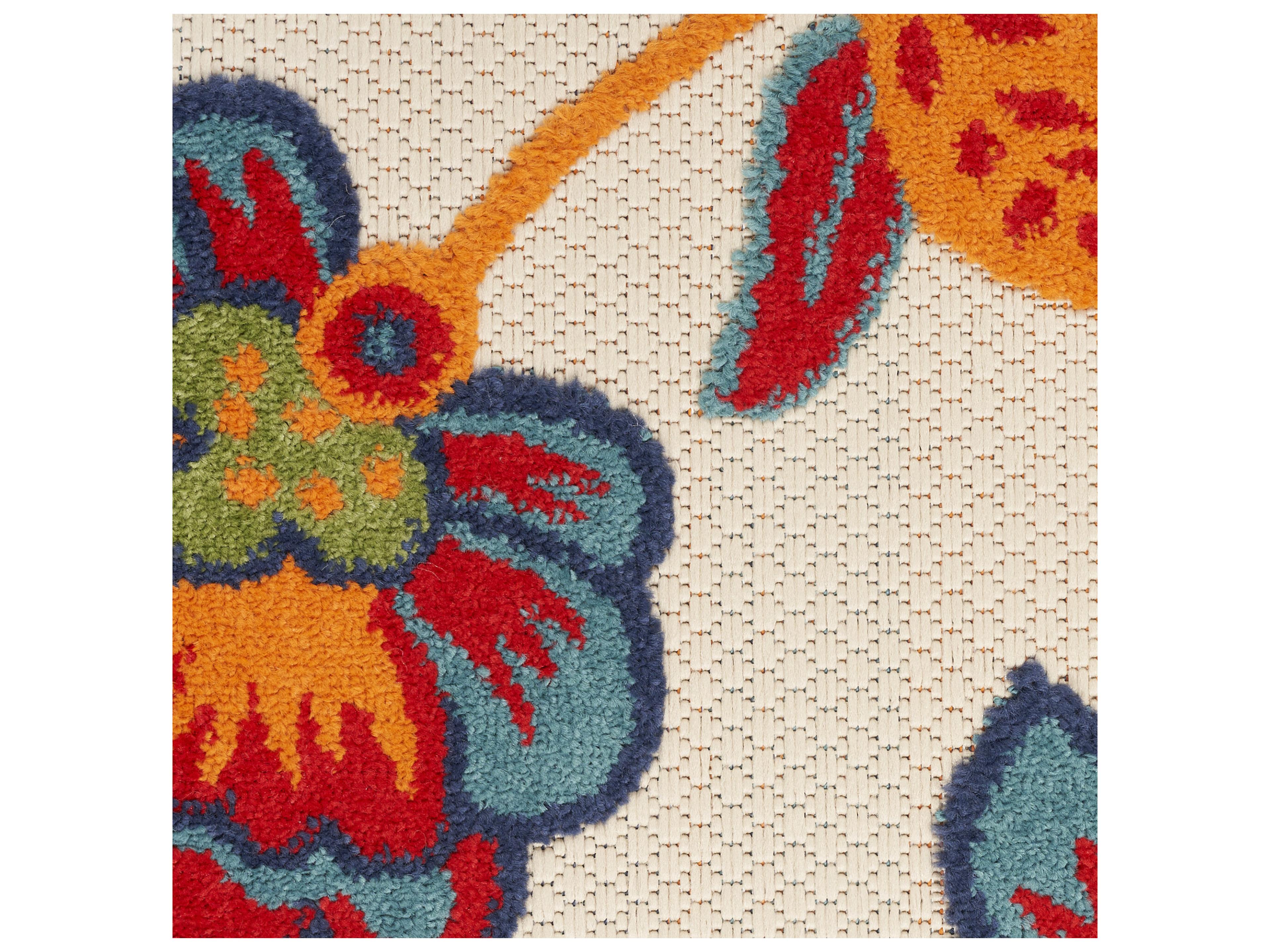 Nourison Aloha Floral Runner Area Rug