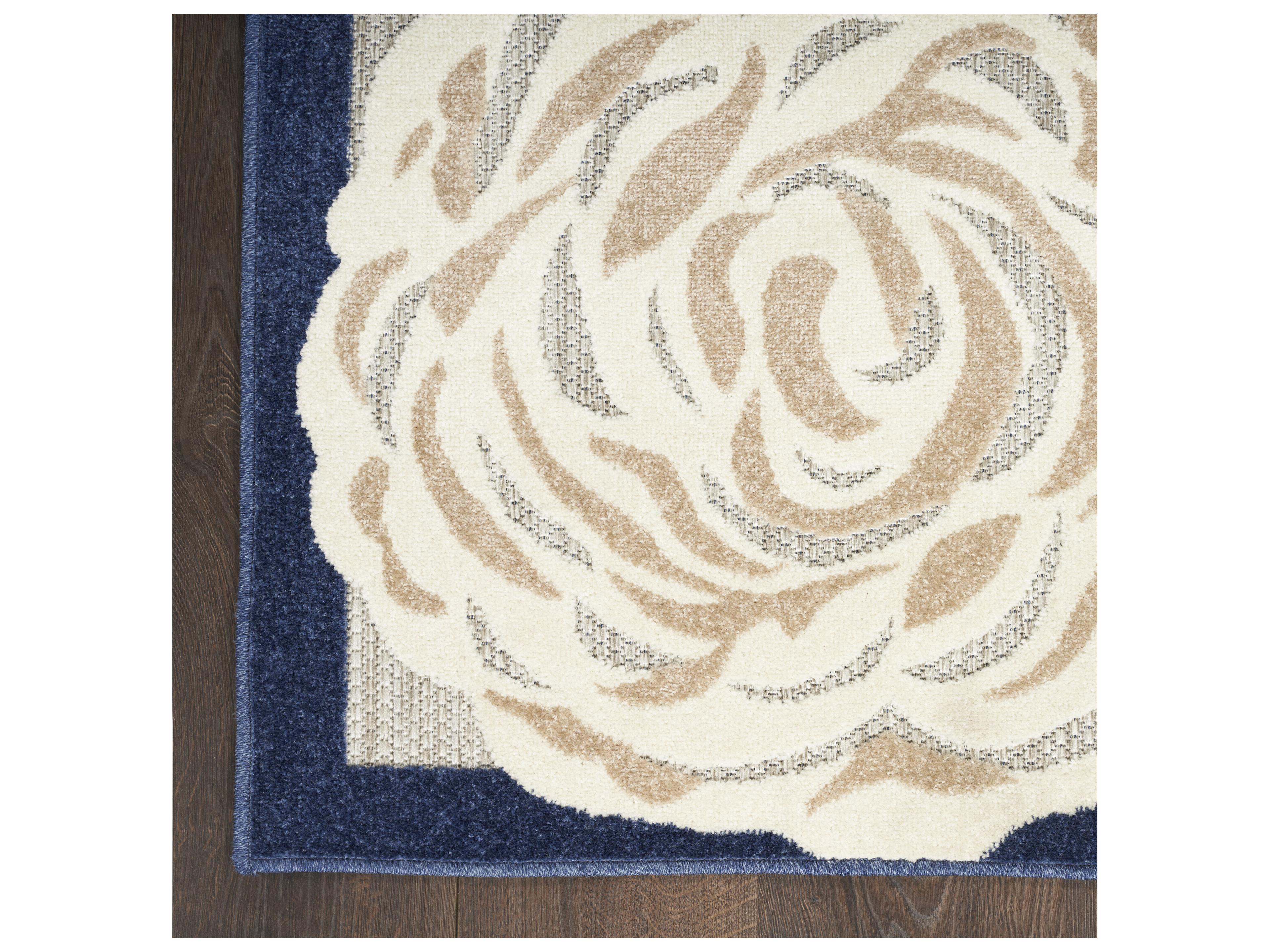 Nourison Aloha Bordered Runner Area Rug