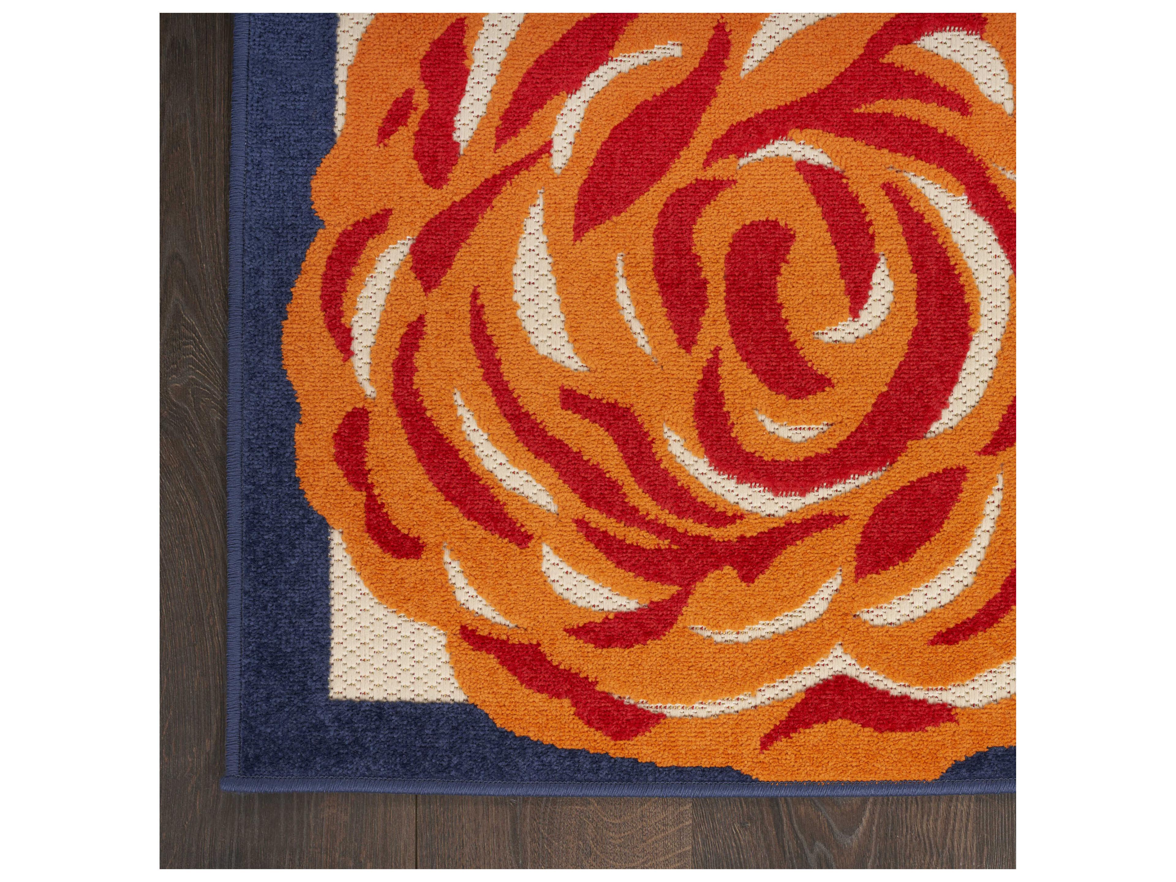 Nourison Aloha Bordered Area Rug
