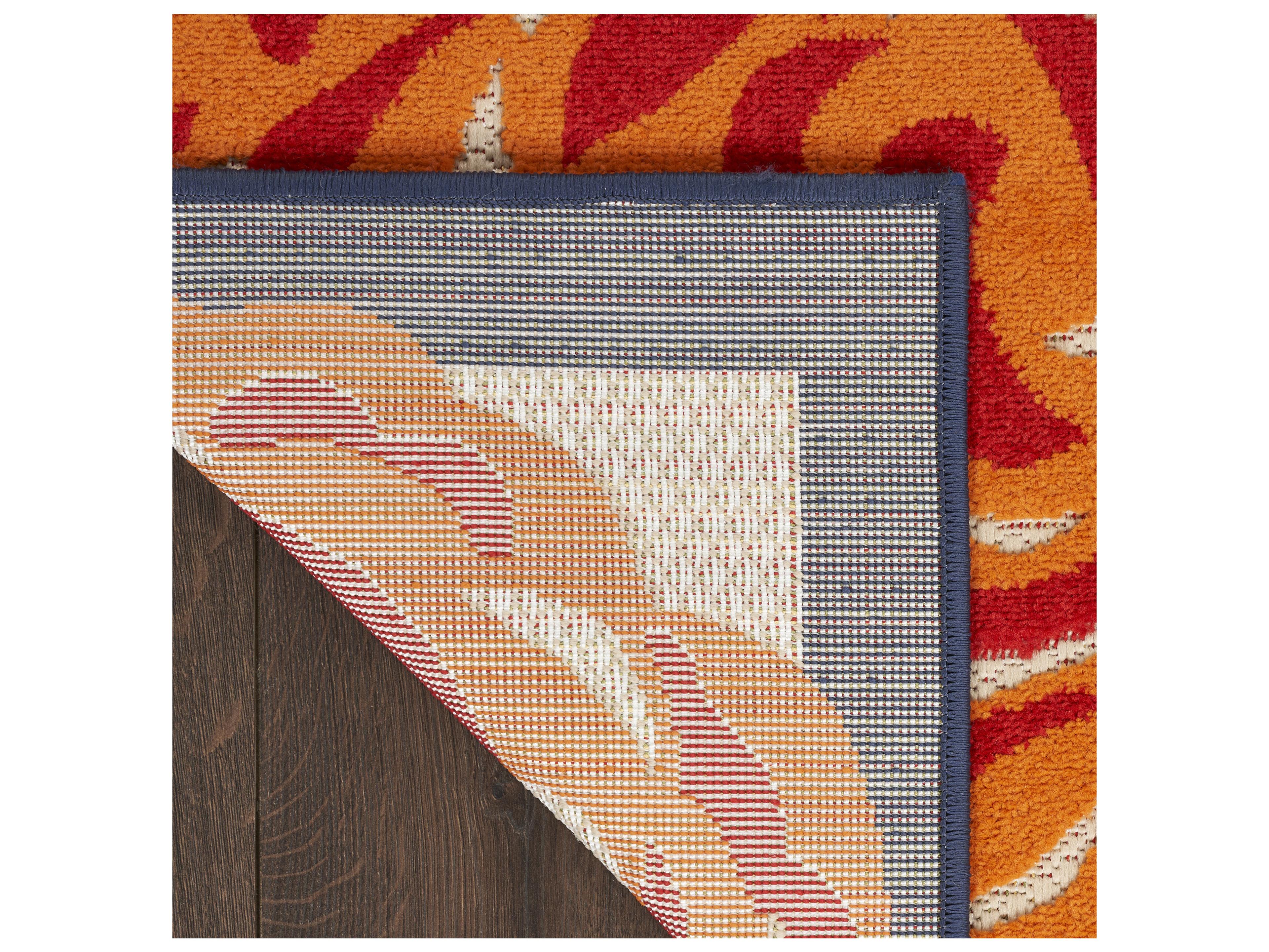 Nourison Aloha Bordered Runner Area Rug