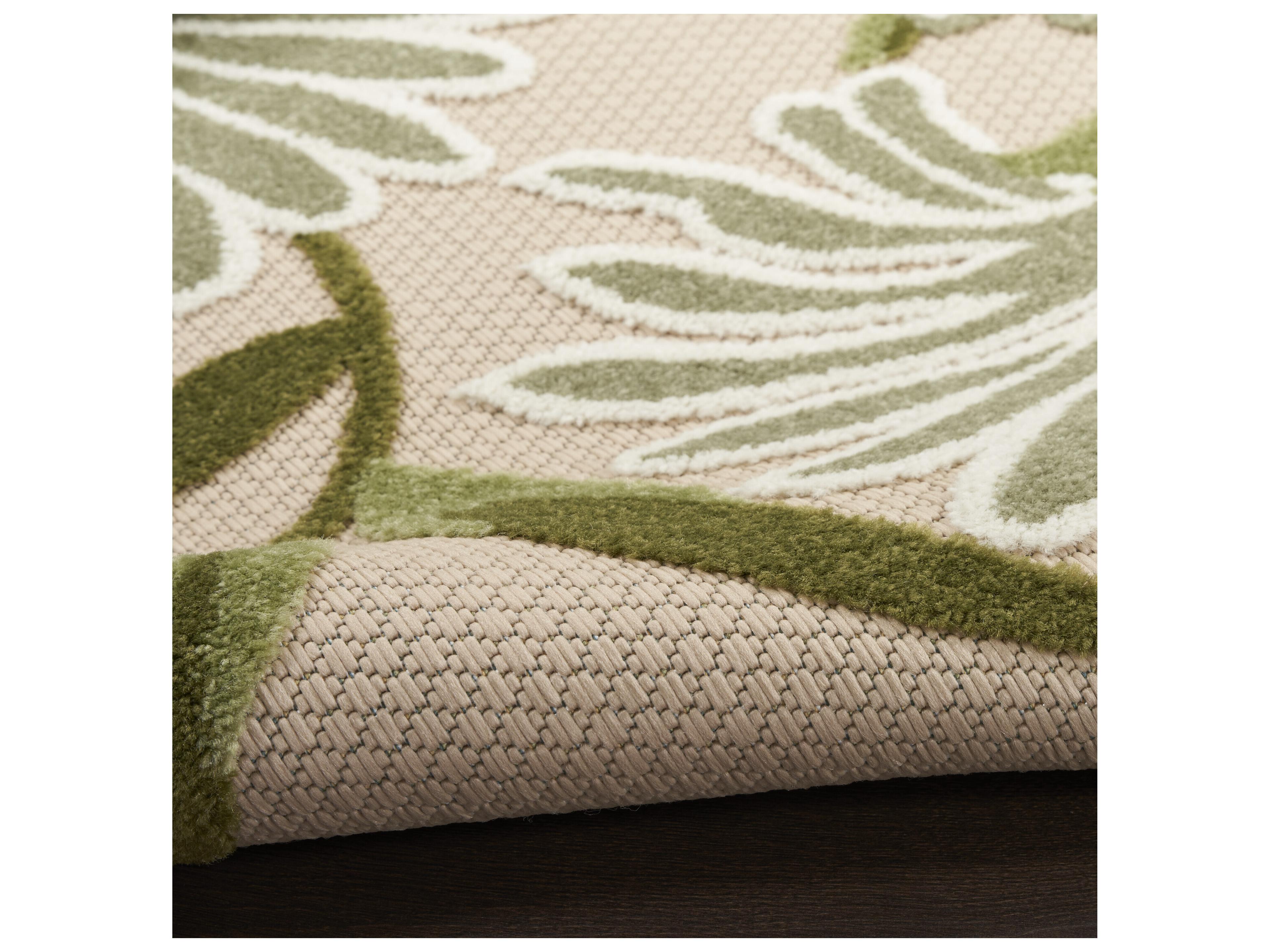 Nourison Aloha Bordered Runner Area Rug