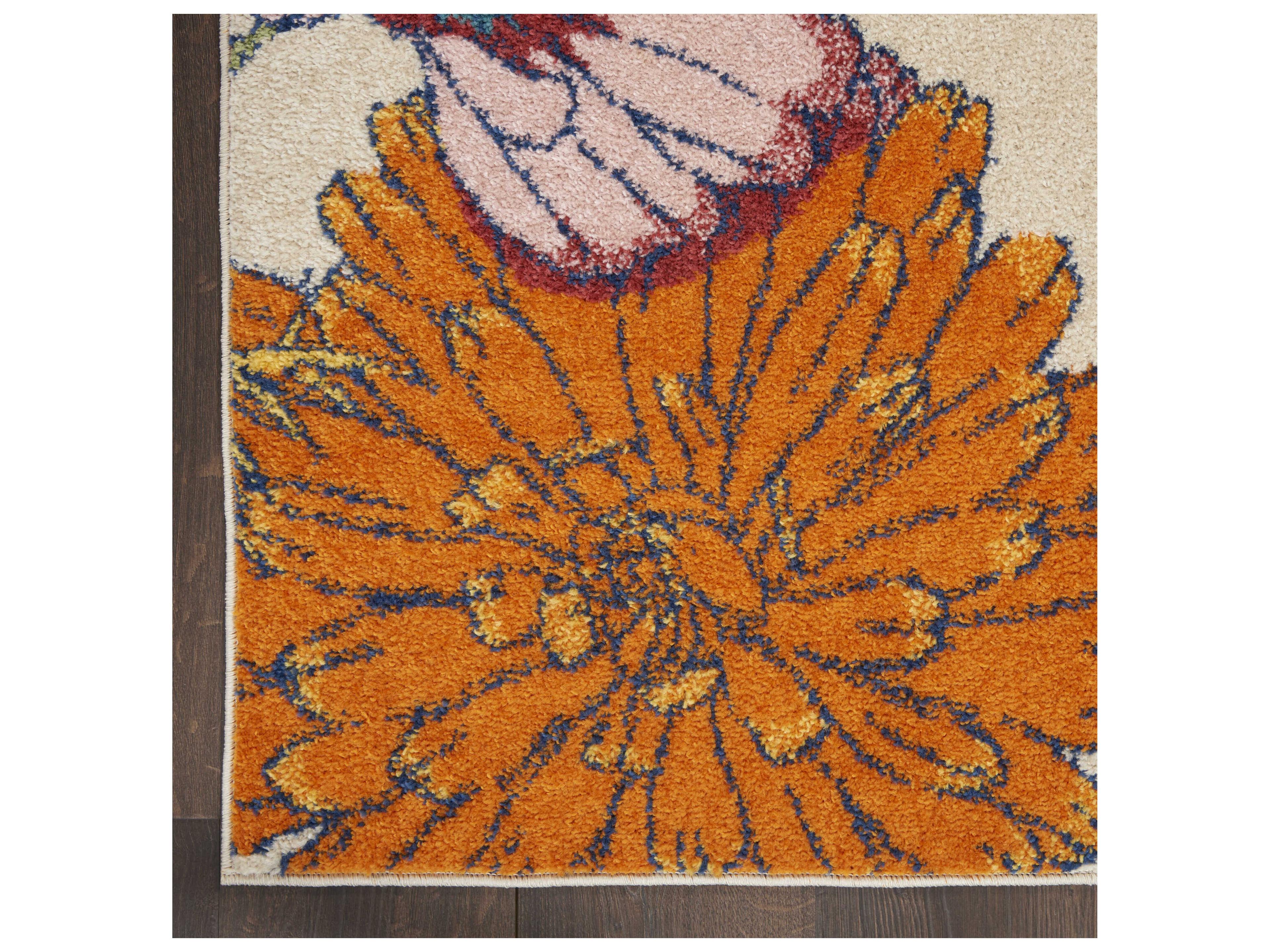 Nourison Allur Floral Runner Area Rug