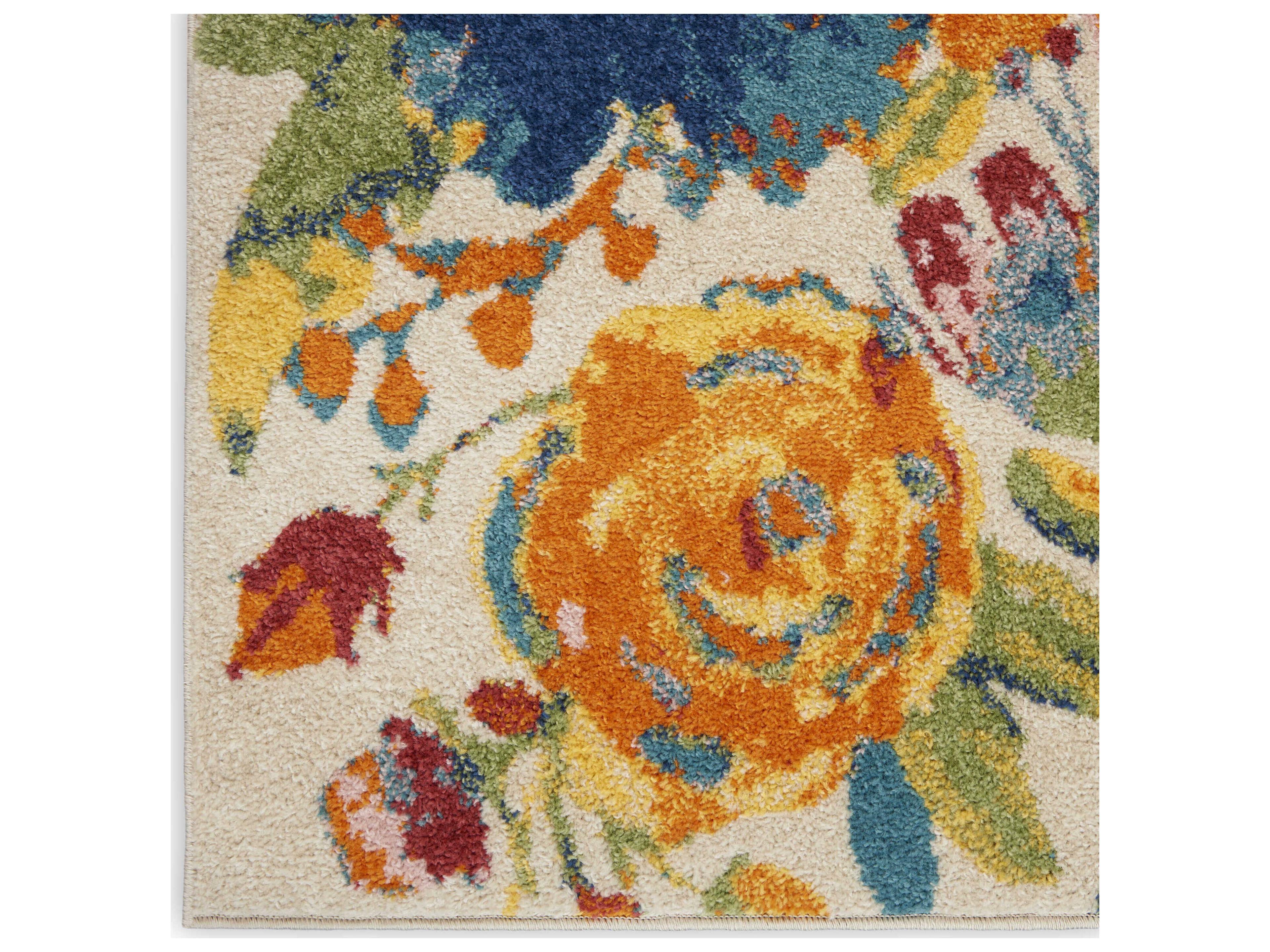 Nourison Allur Floral Runner Area Rug