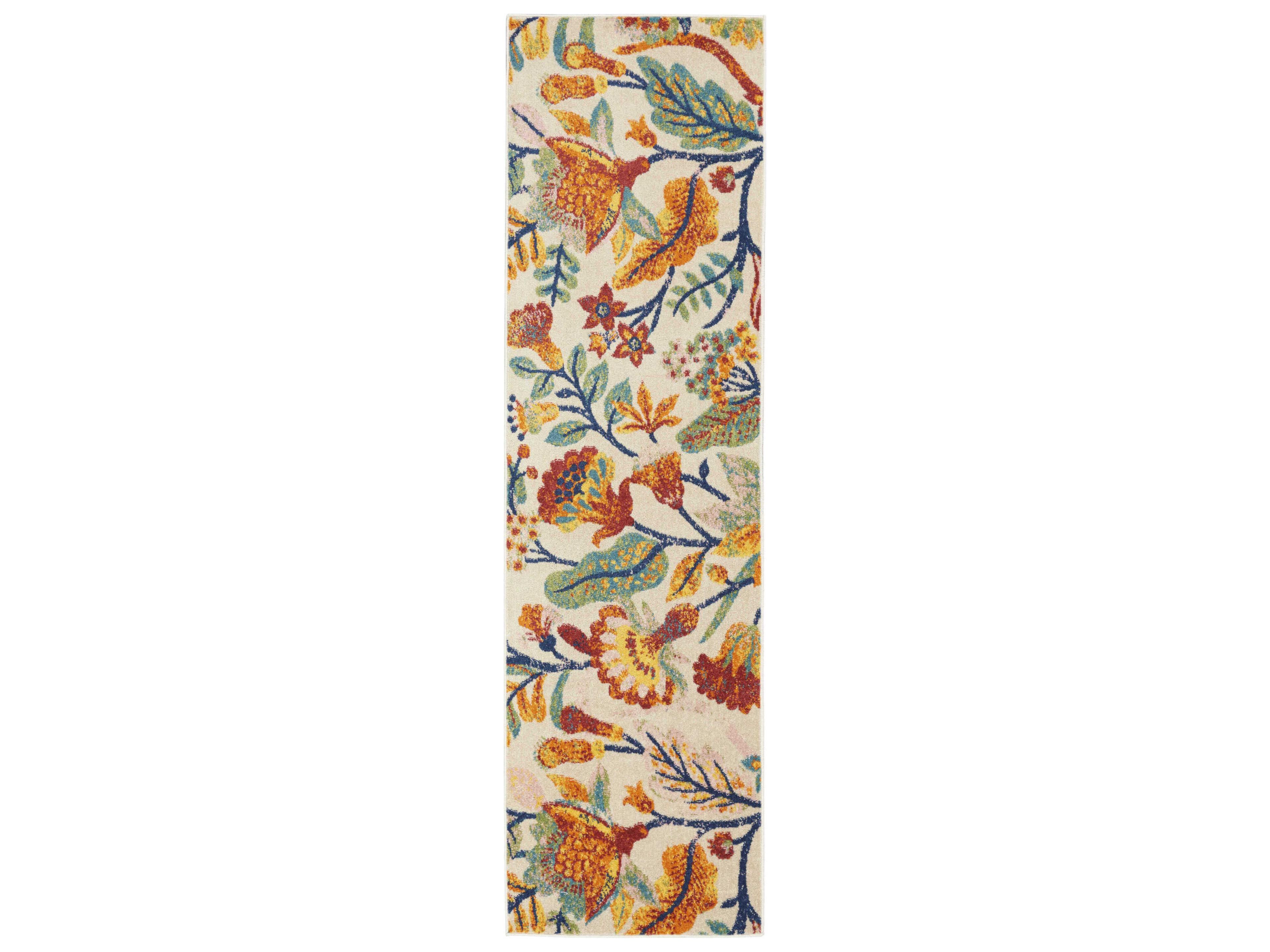 Allur Floral Runner Area Rug