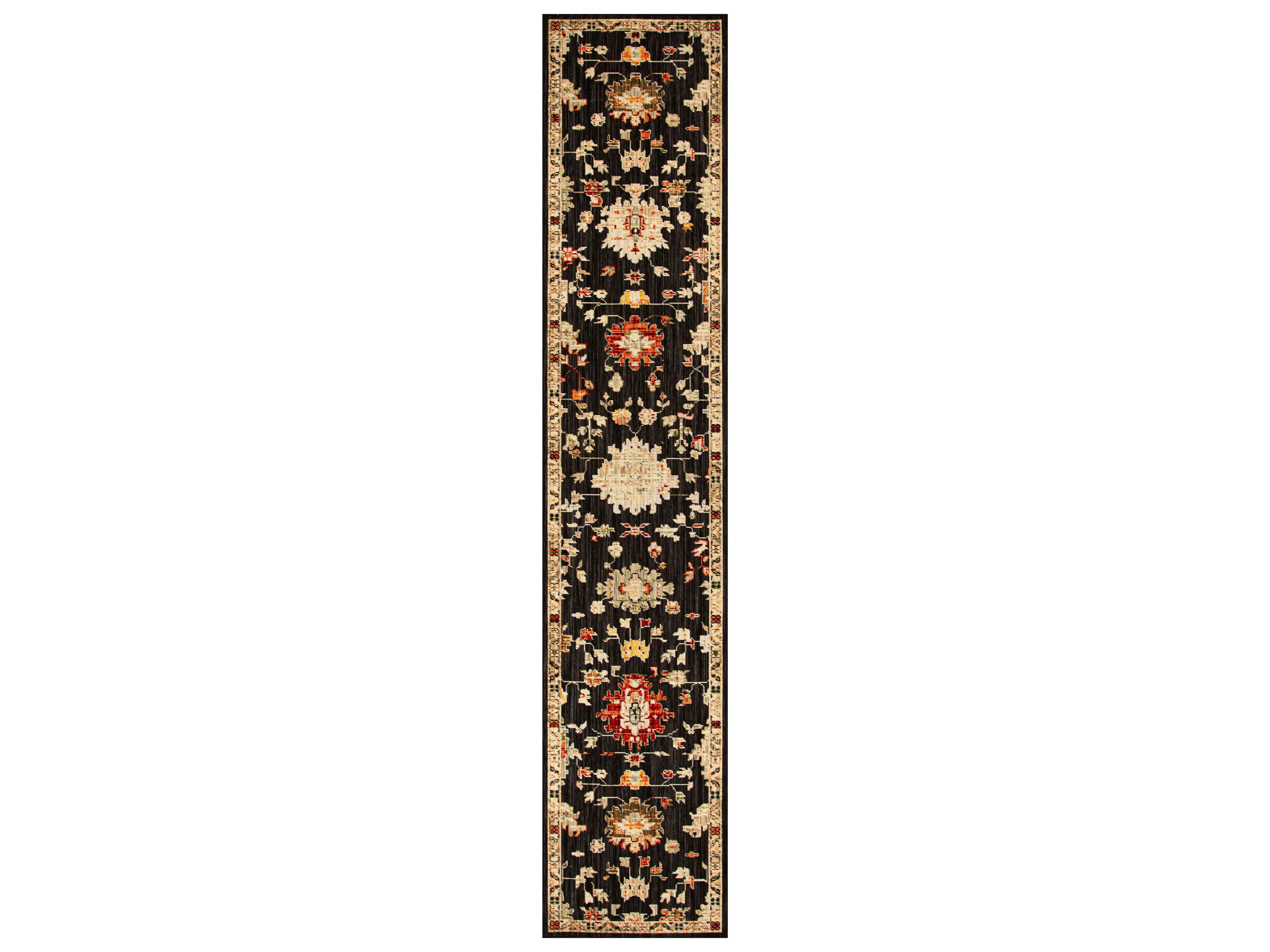 Antbl Floral Runner Area Rug