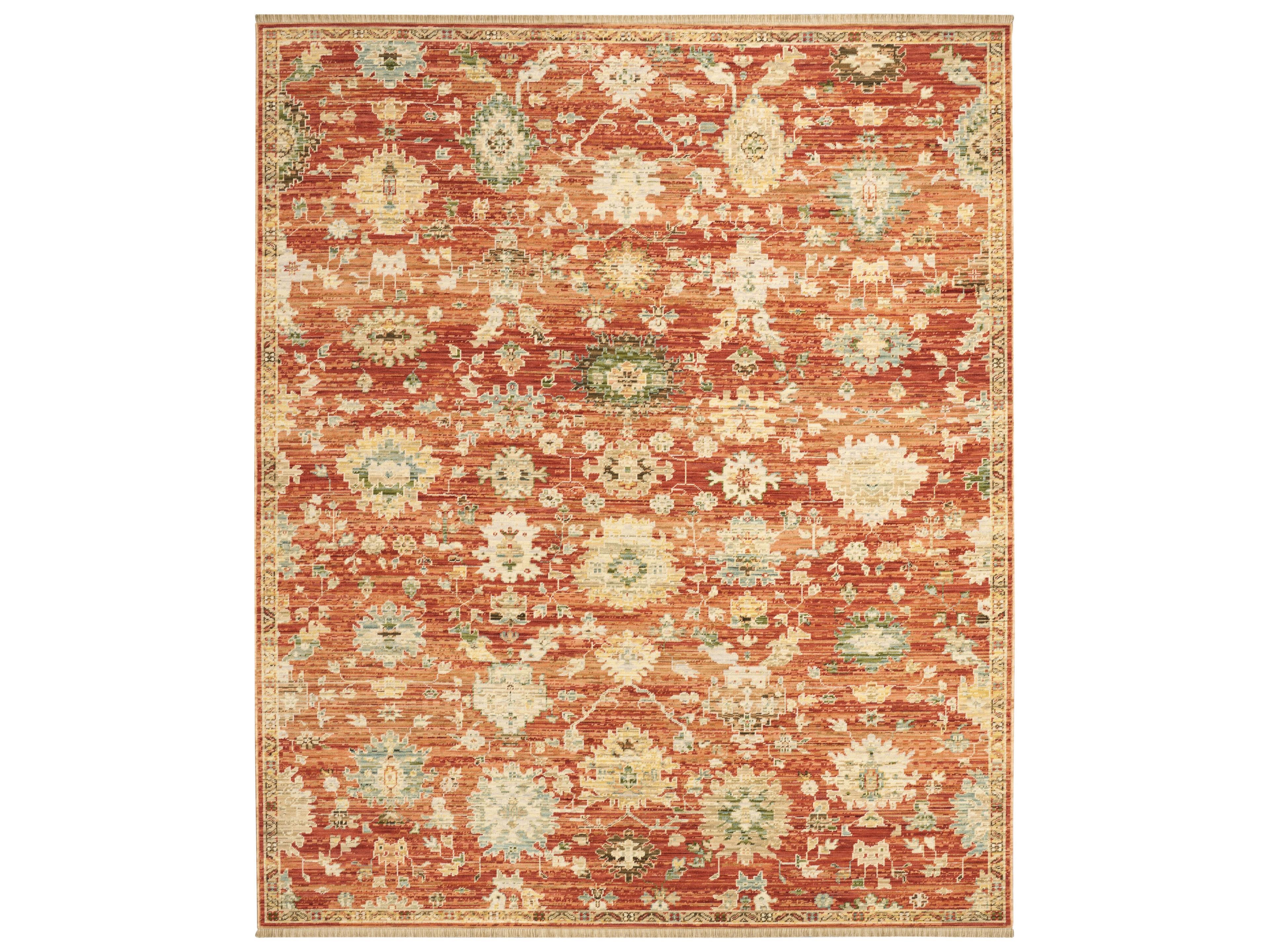 Antbl Floral Area Rug