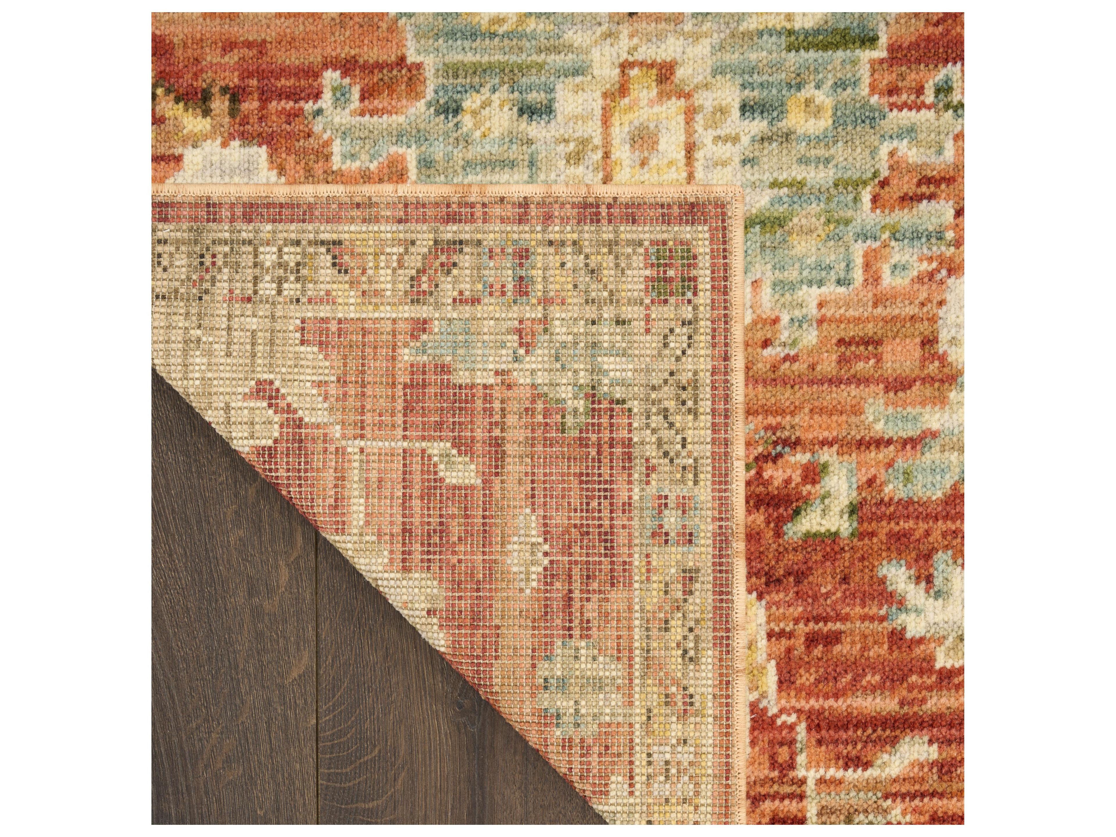 Nourison Antbl Floral Runner Area Rug