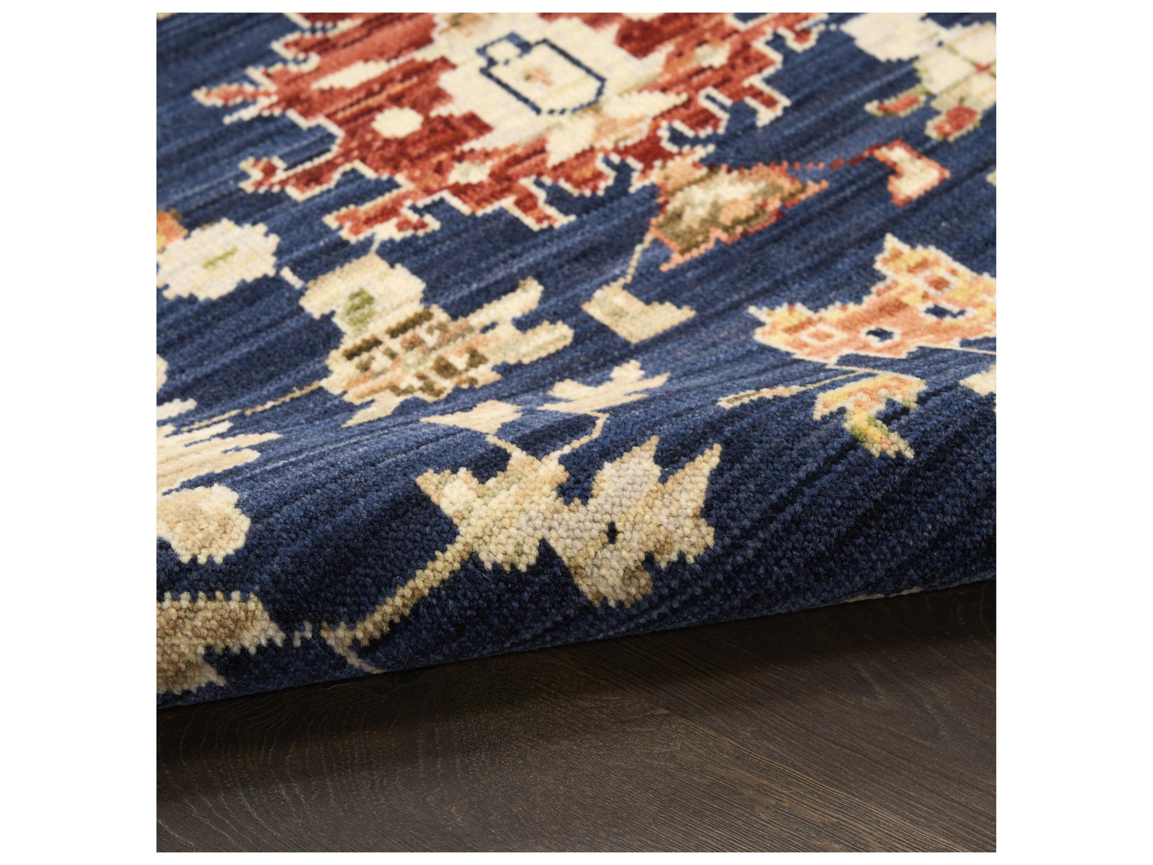 Nourison Antbl Floral Runner Area Rug