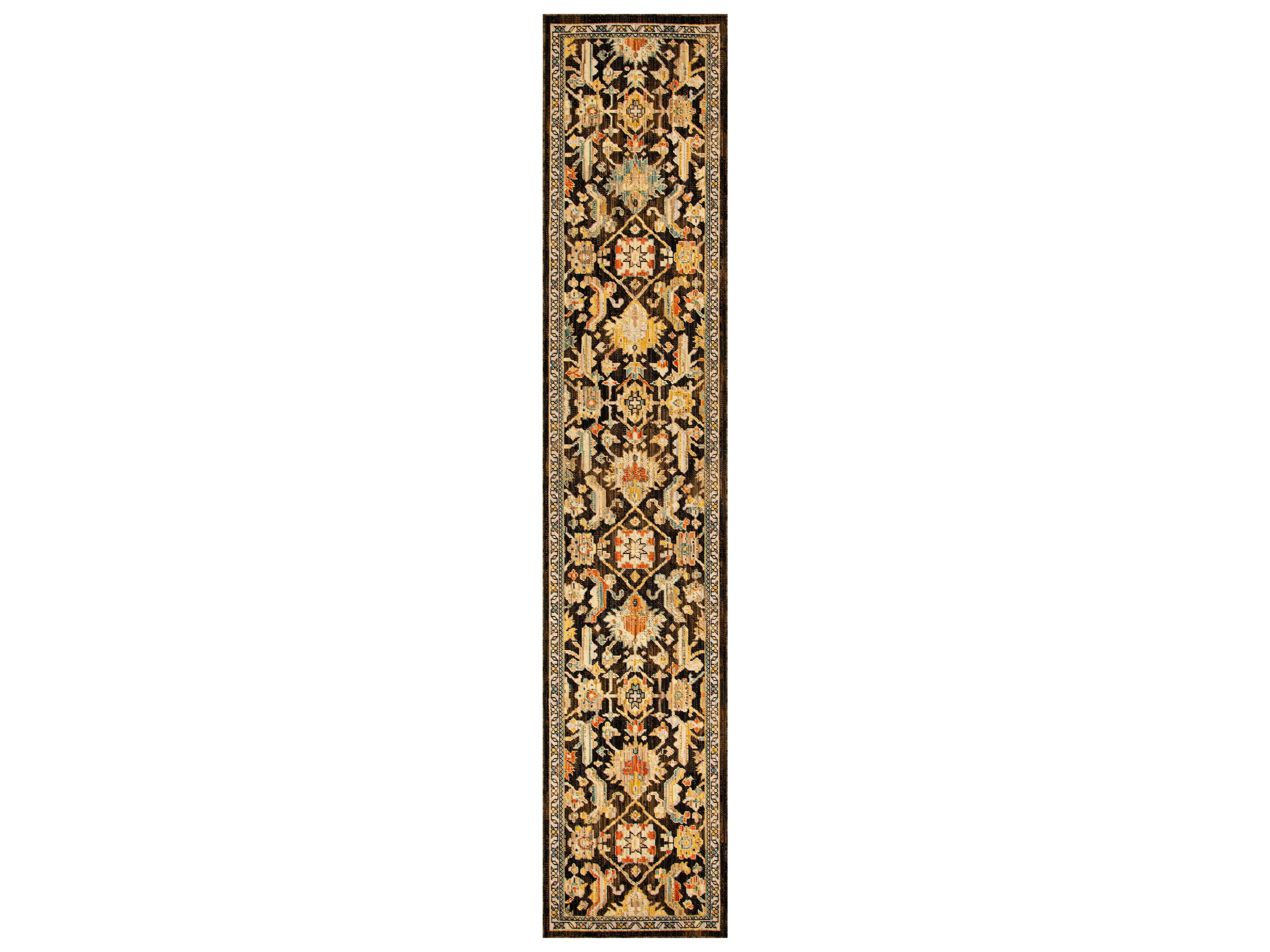 Antbl Bordered Runner Area Rug