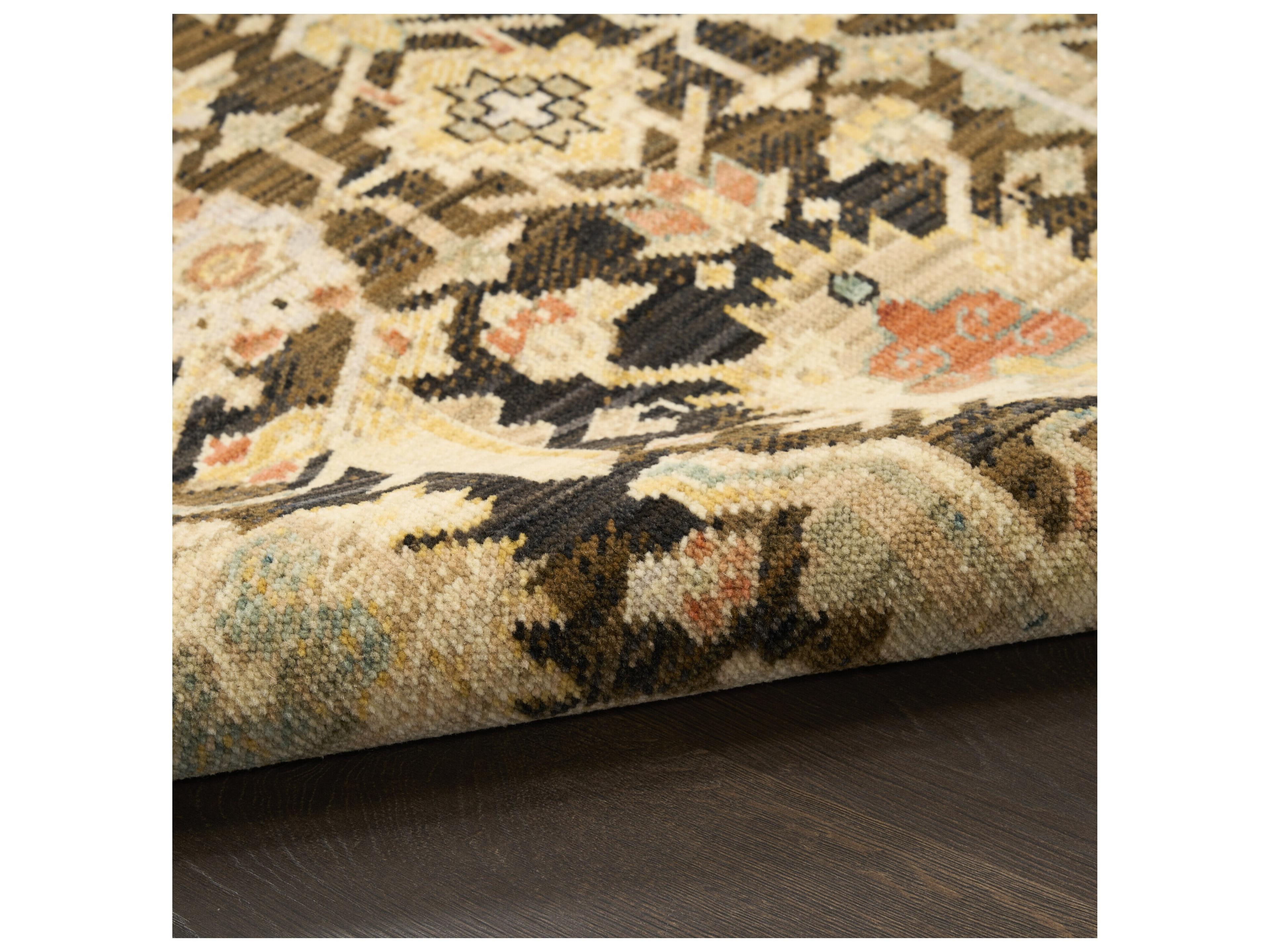 Nourison Antbl Bordered Runner Area Rug