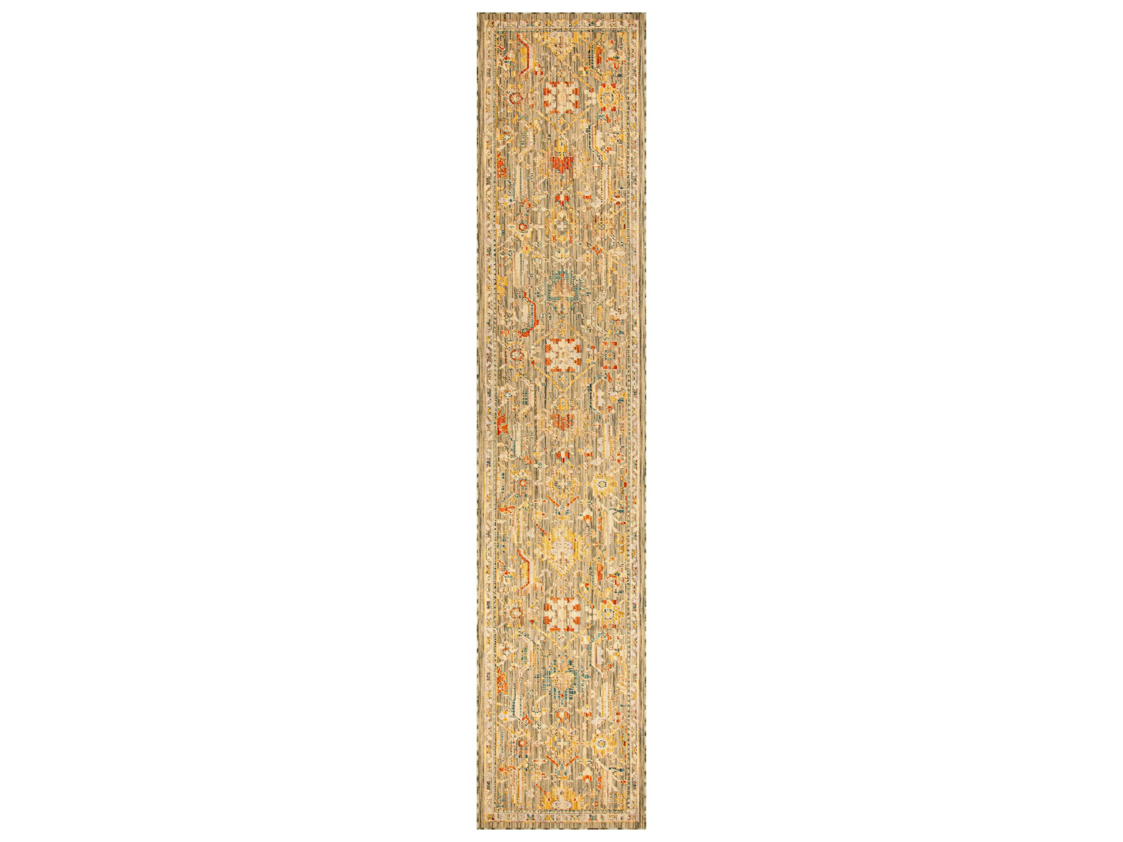 Antbl Bordered Runner Area Rug