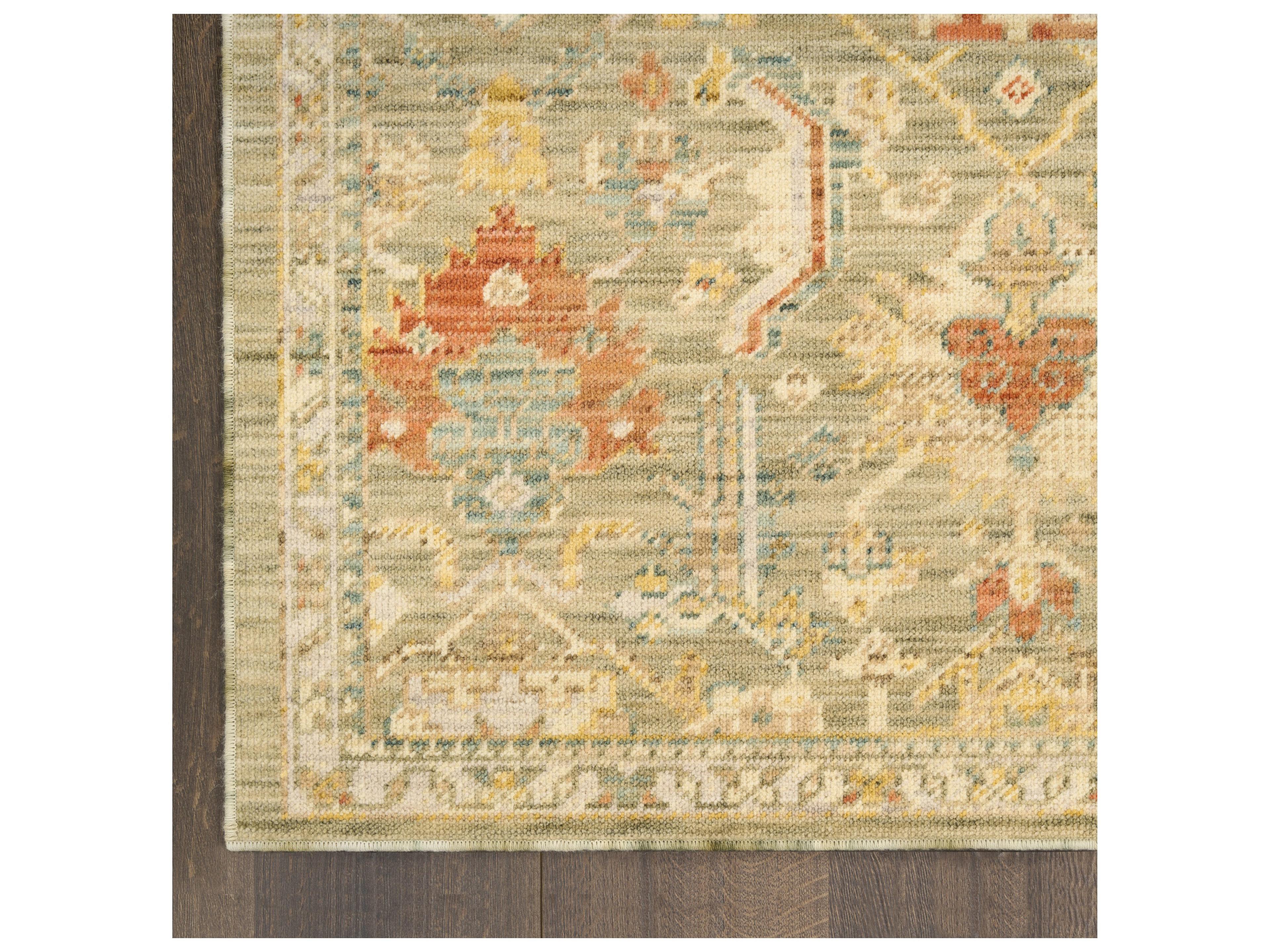 Nourison Antbl Bordered Runner Area Rug