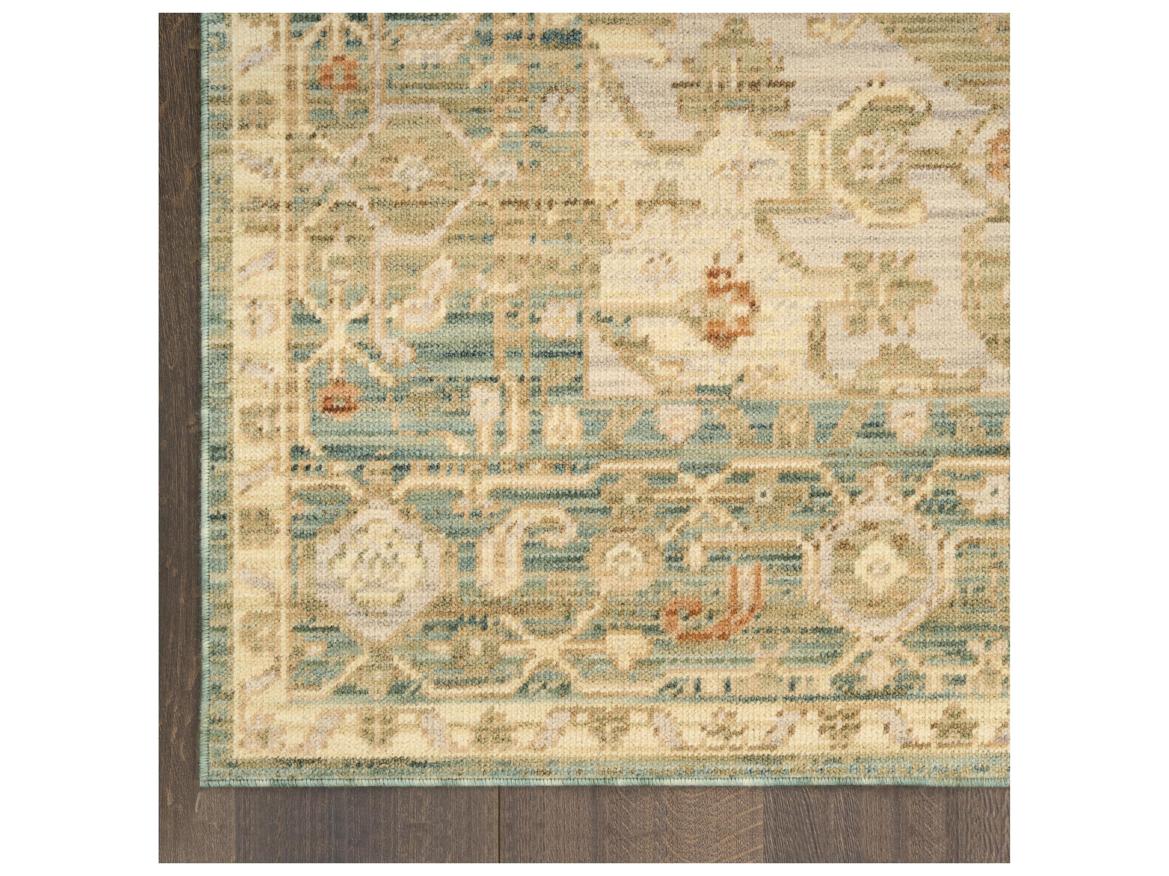 Nourison Antbl Bordered Runner Area Rug