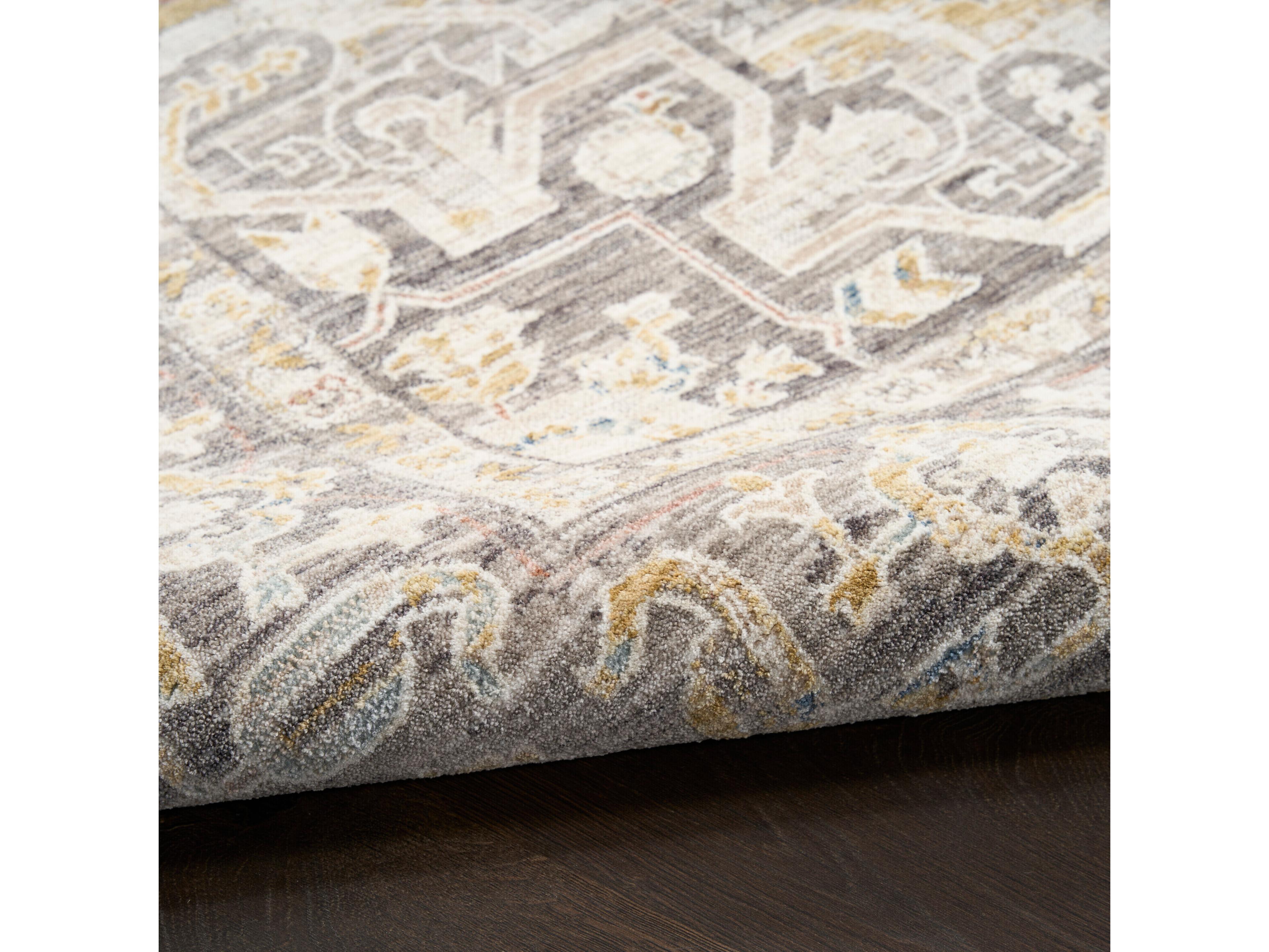 Nourison Antique Fusion Bordered Runner Area Rug